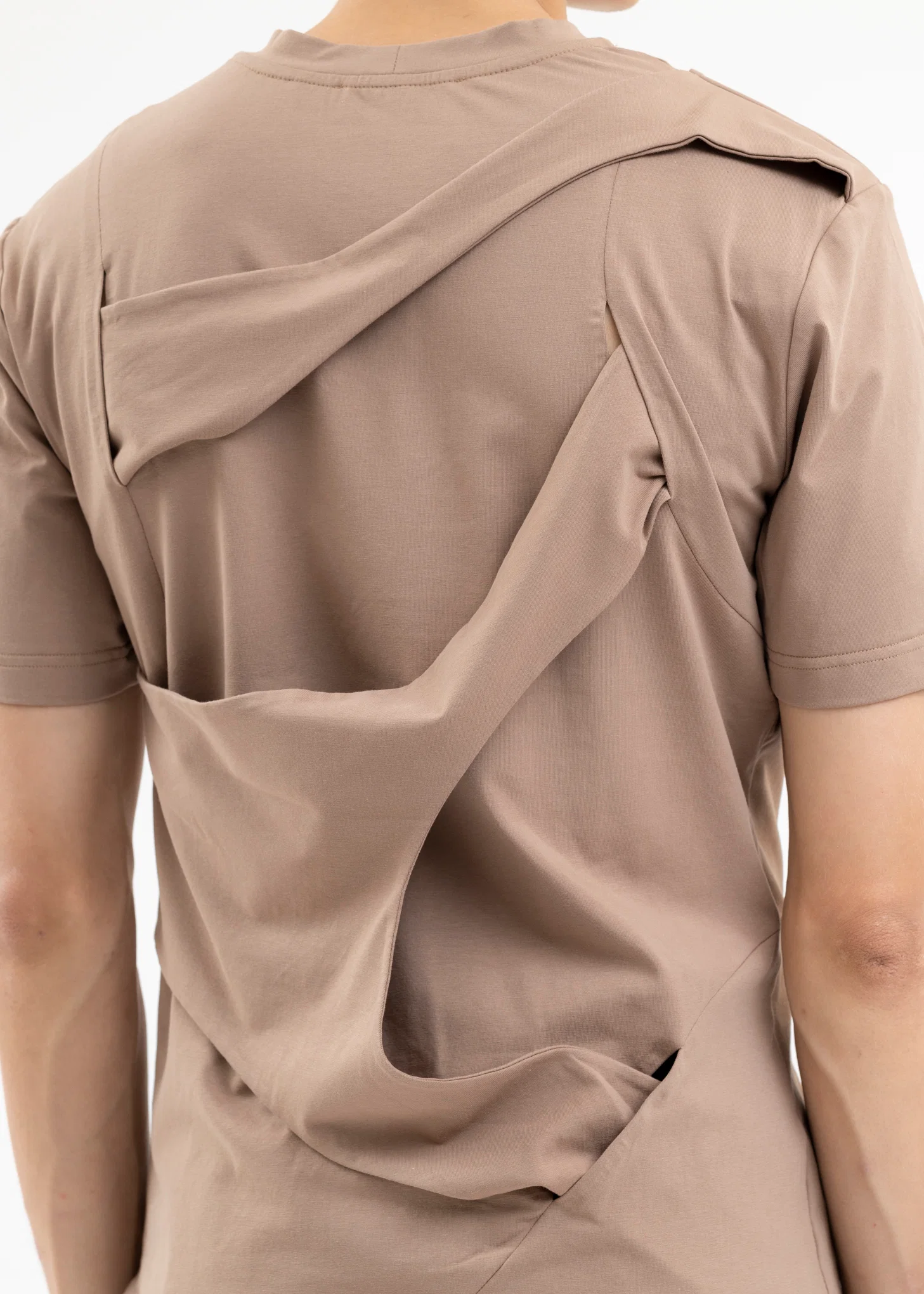 WASHED BEIGE NEPHELINE T-SHIRT - Image 4