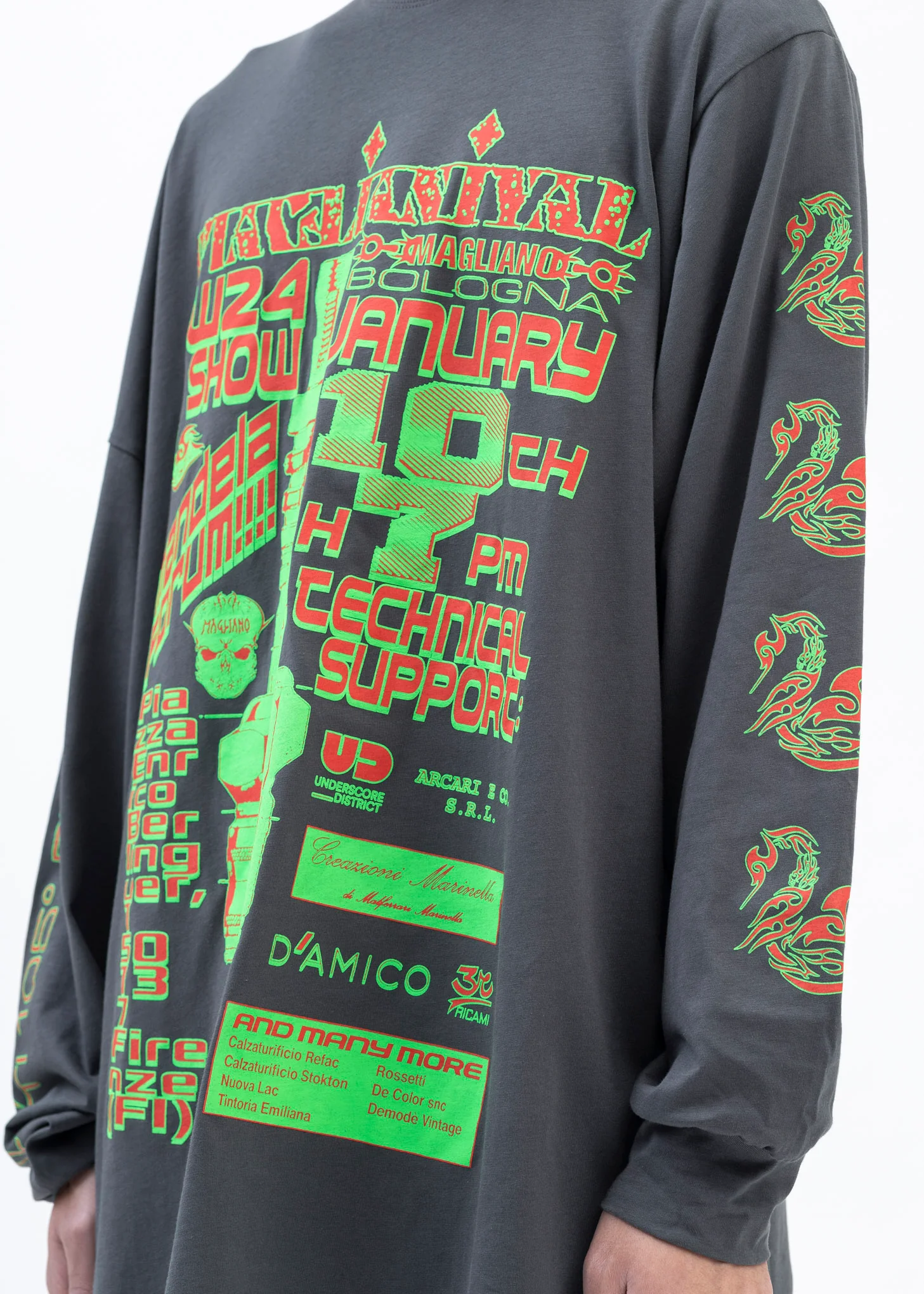 WASHED BLACK MAGLIANIVAL TWISTED TEE - Image 5