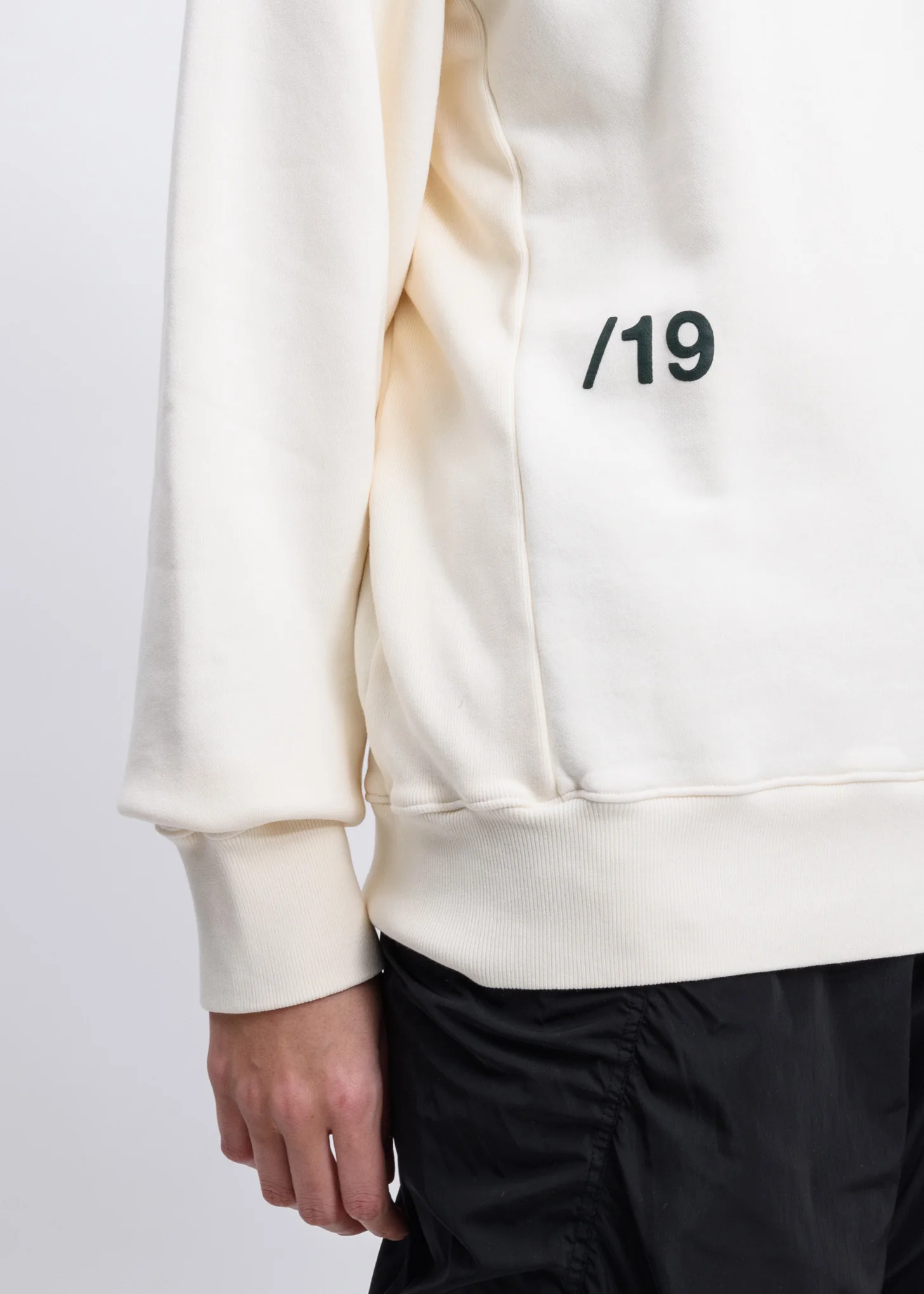 White '19 AMBUSH  Logo Crewneck - Image 4