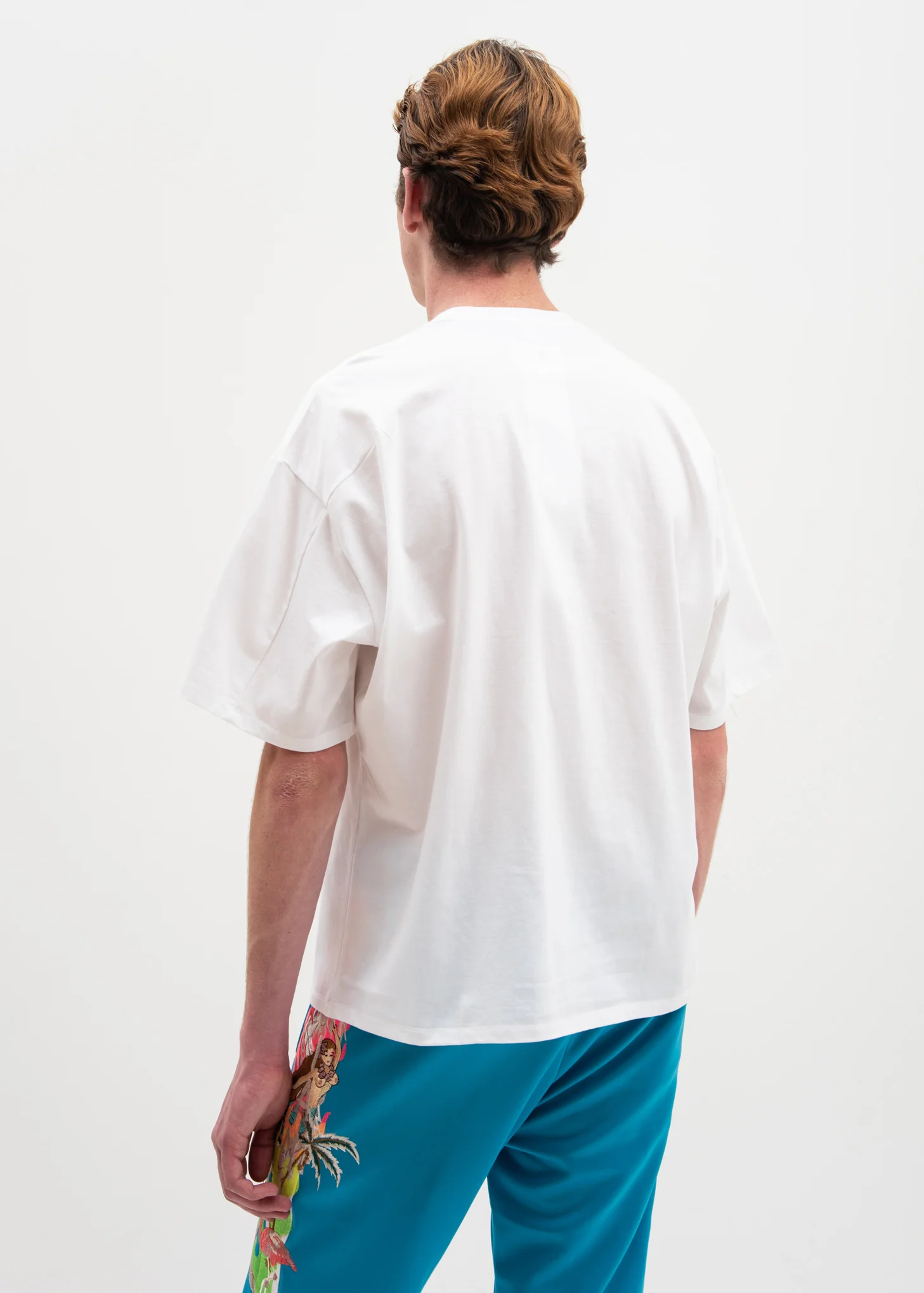 White “19SS” 3D Embroidery T-Shirt - Image 4