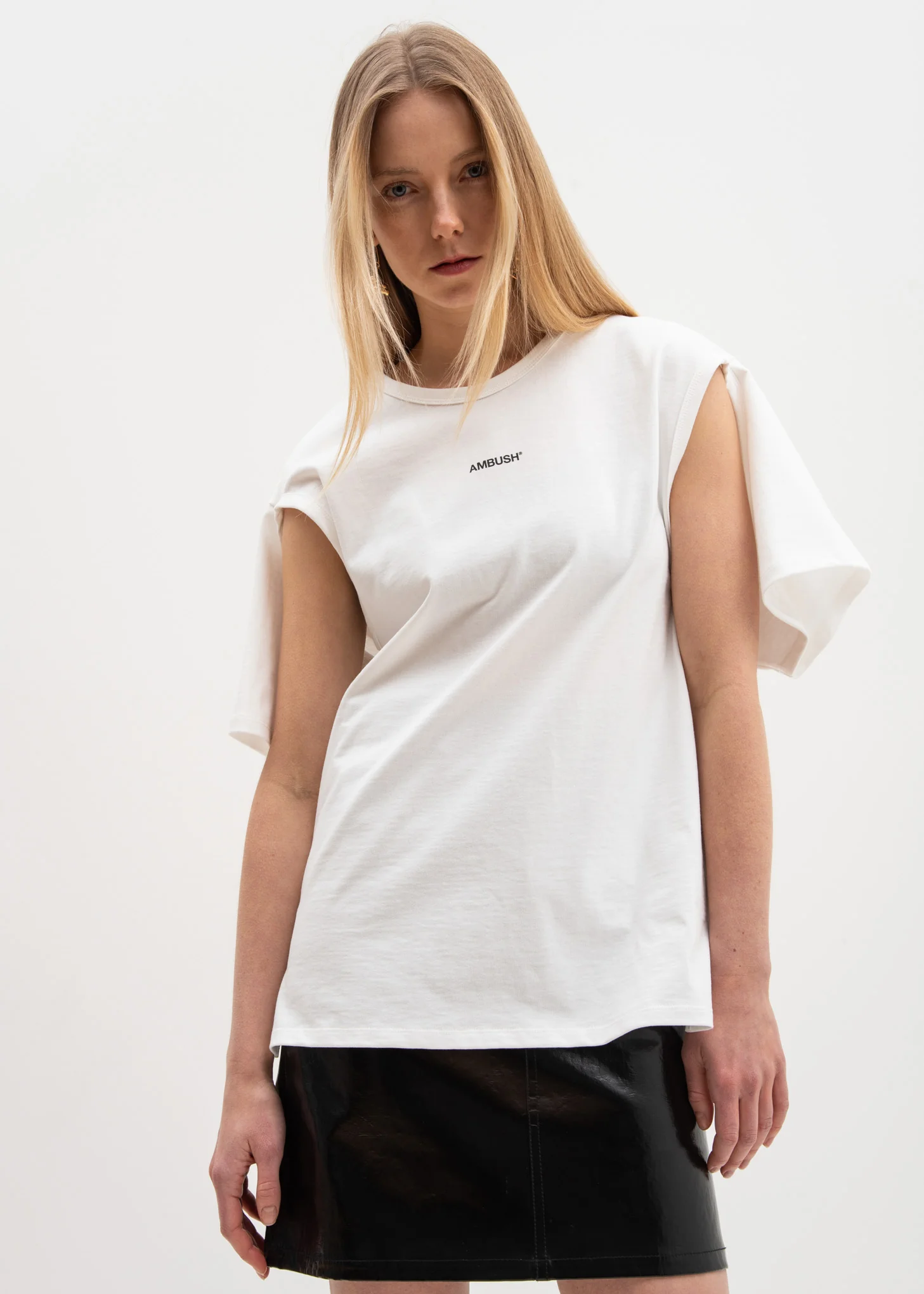 White 2Way T-Shirt - Image 2