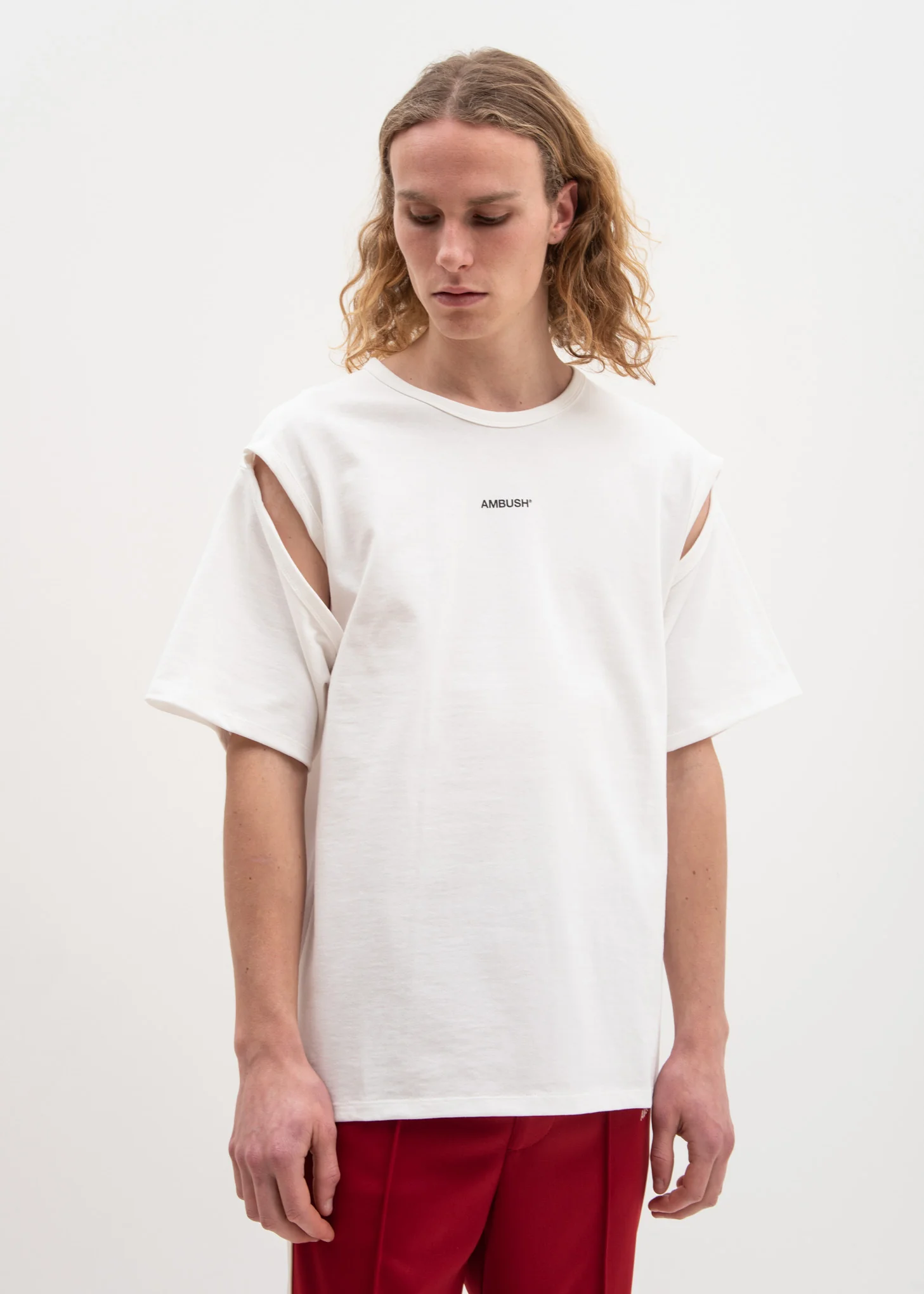 White 2Way T-Shirt - Image 2