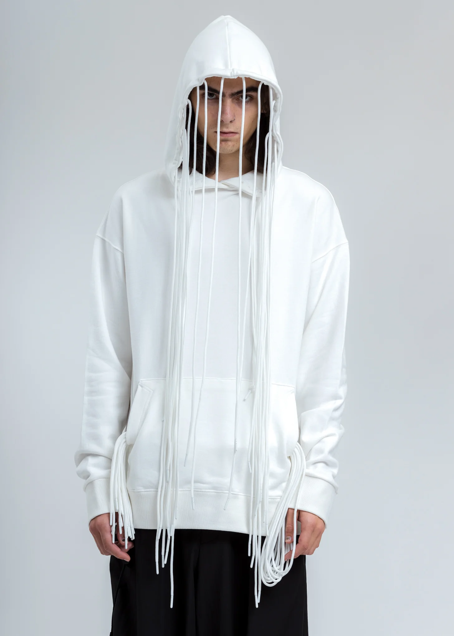 White 3.1 Hoodie Left - Image 6