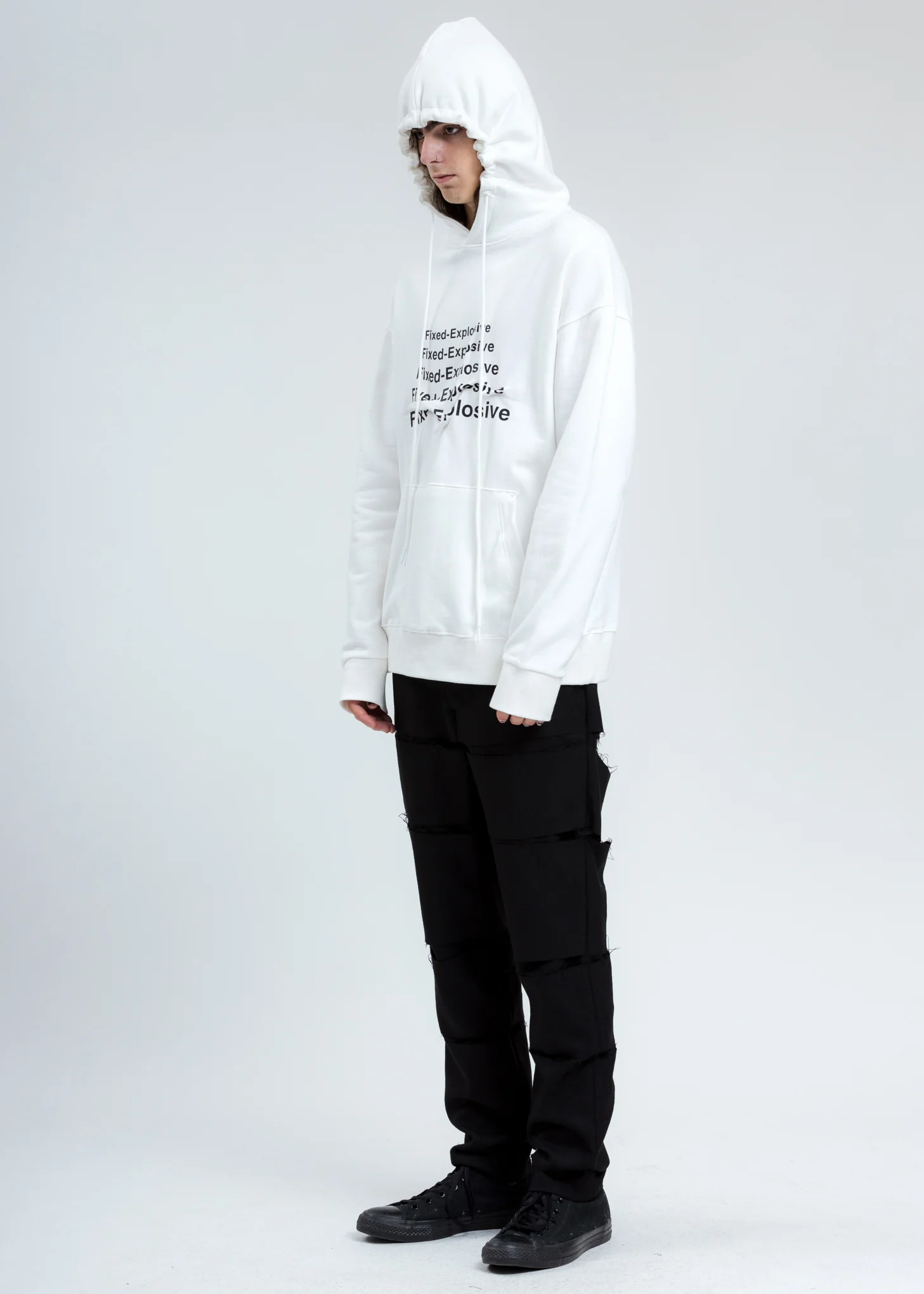 White 3.1 Hoodie Right - Image 6