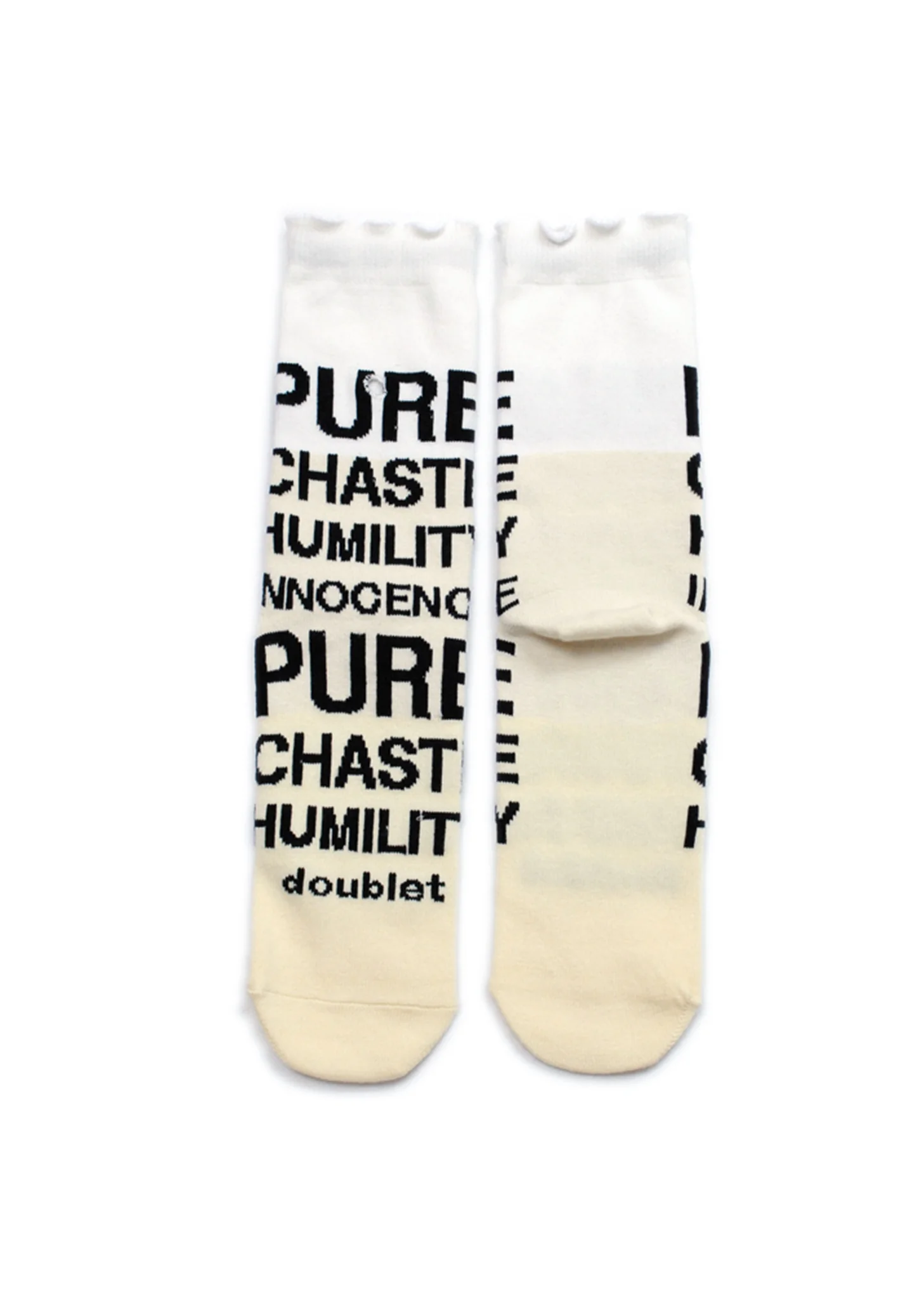 White A Rose Socks - Image 3