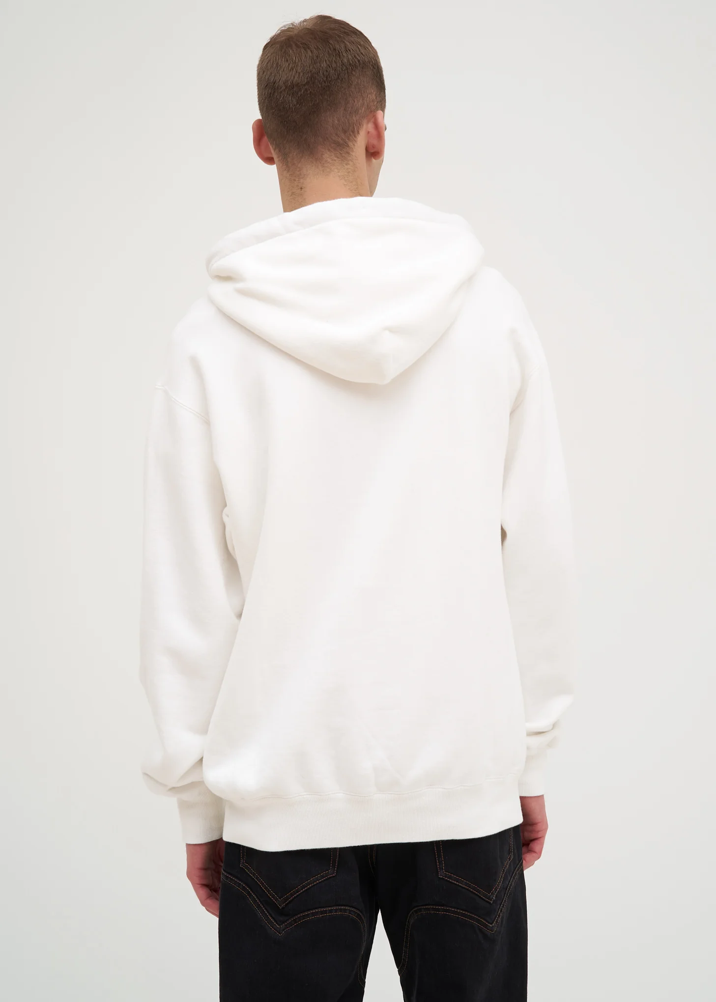 White Ambush Print Hoodie - Image 3