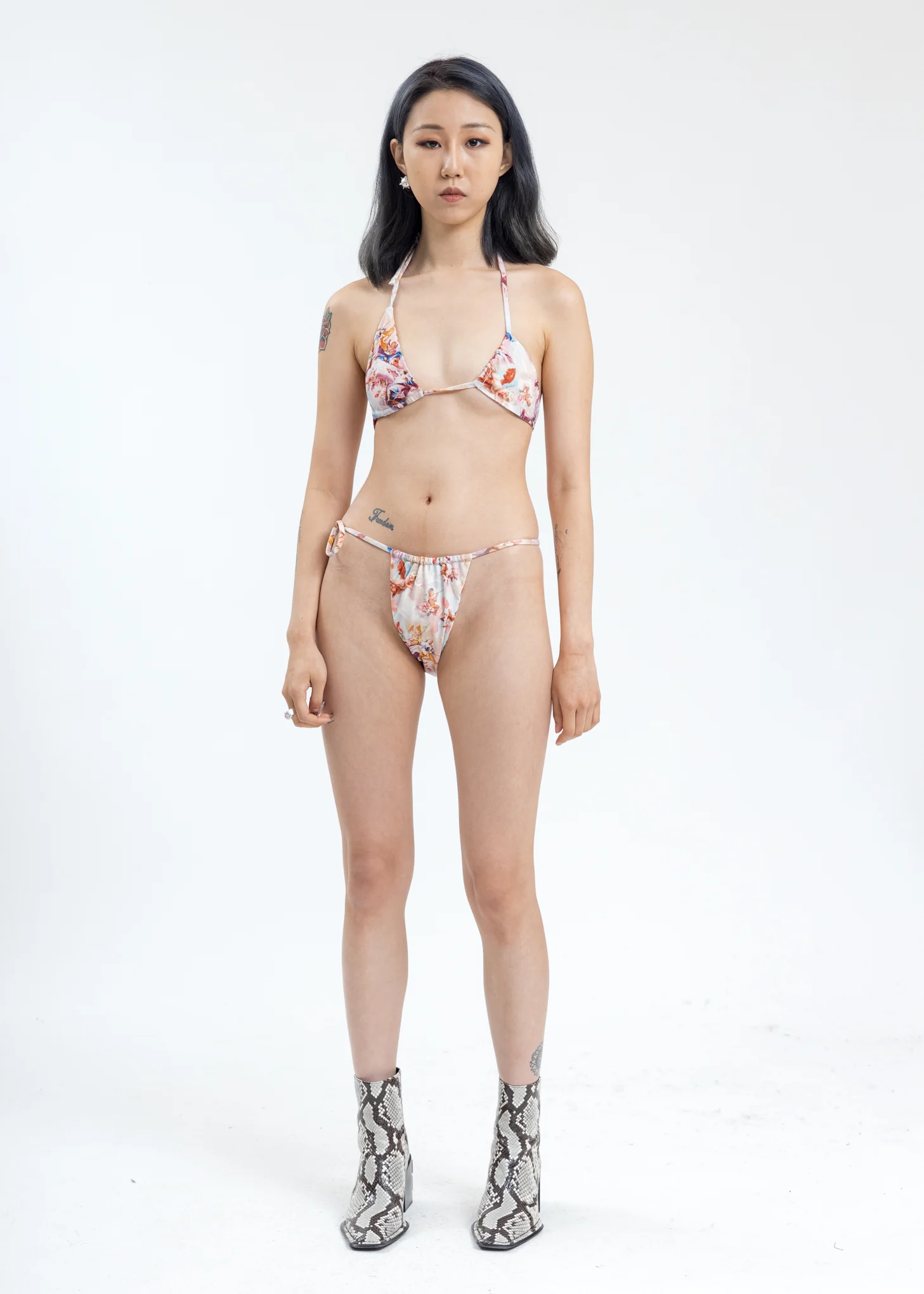 White Amorini Bikini Bottom - Image 4