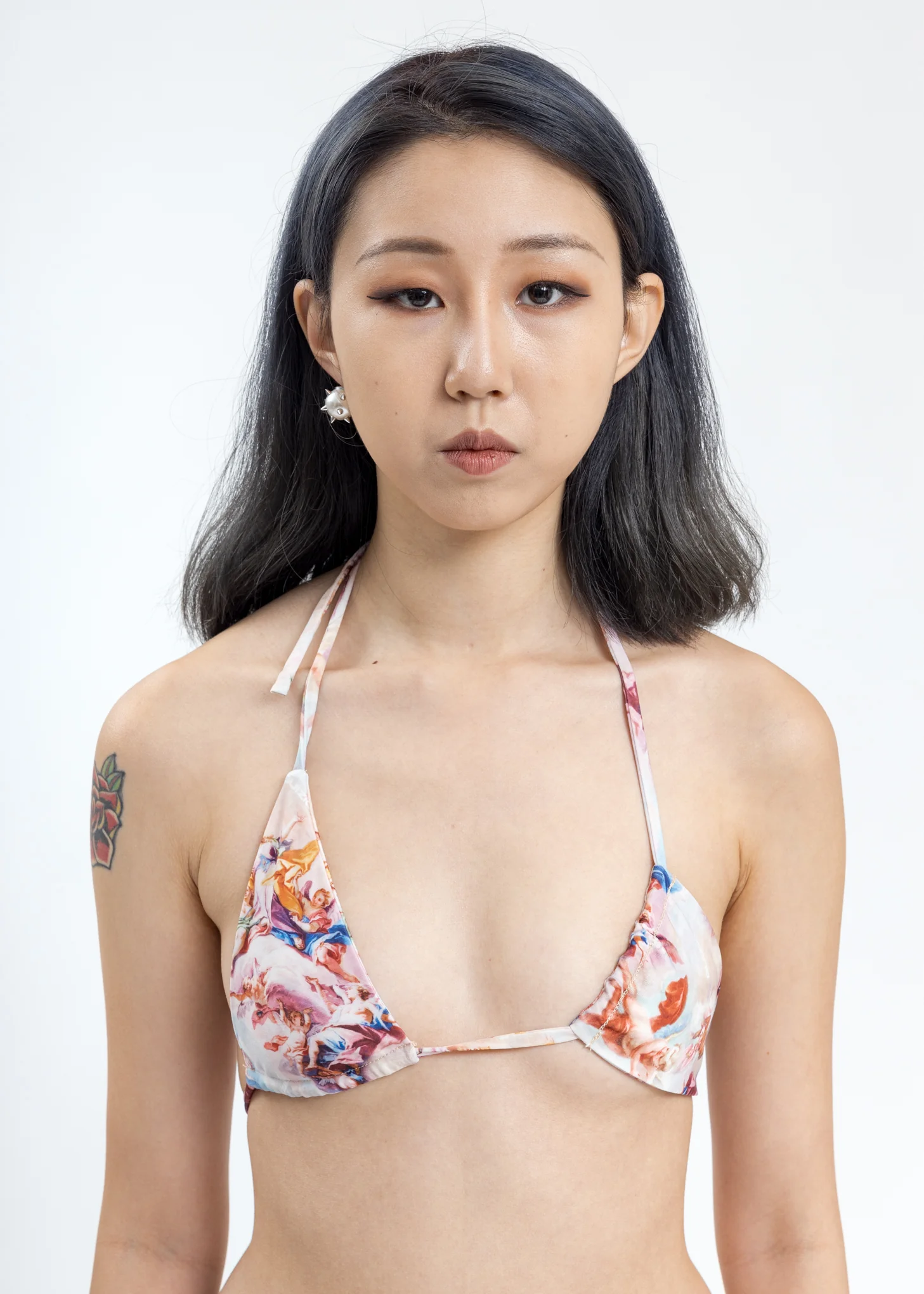 White Amorini Bikini Top