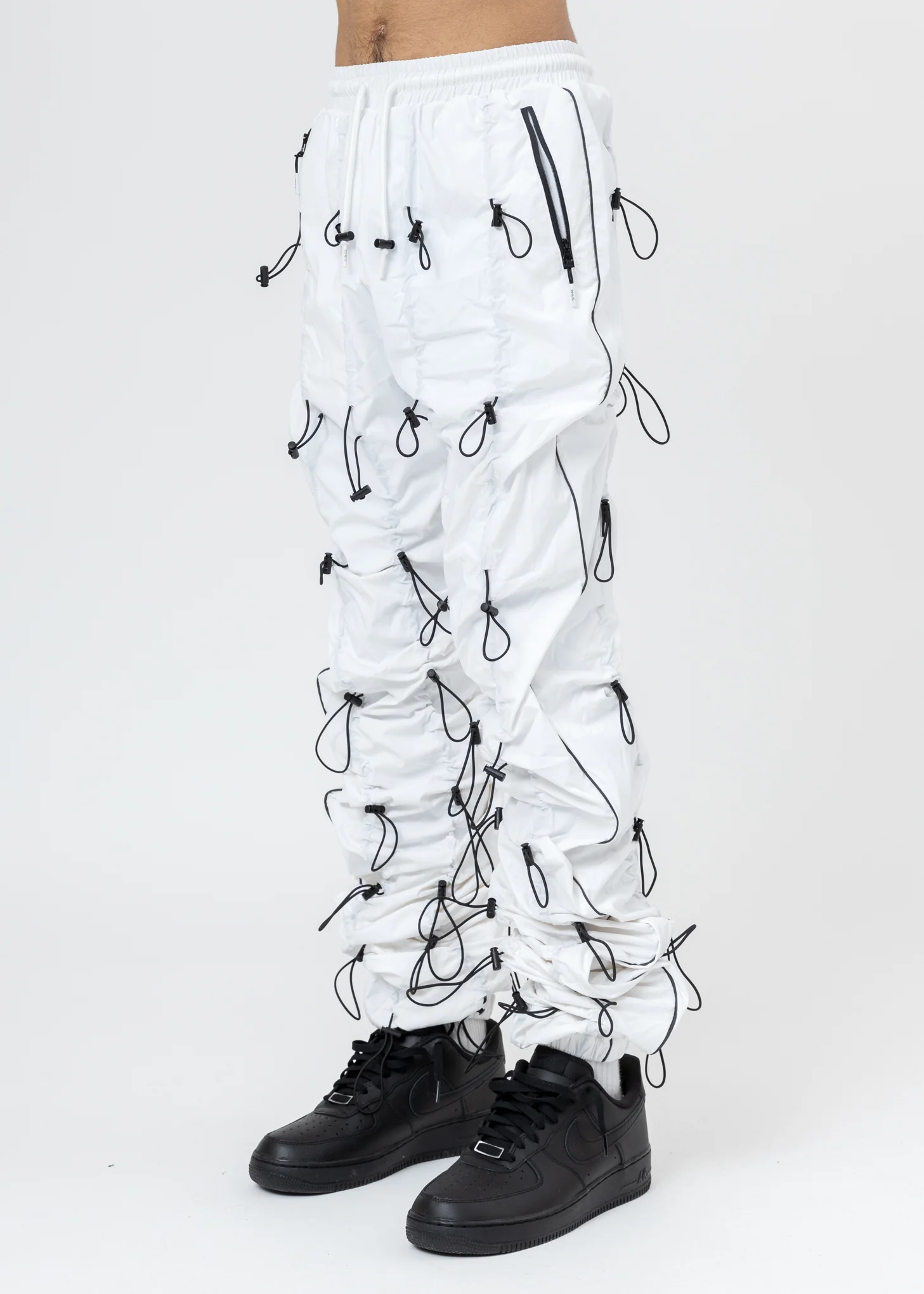 White And Black GOBCHANG Pants