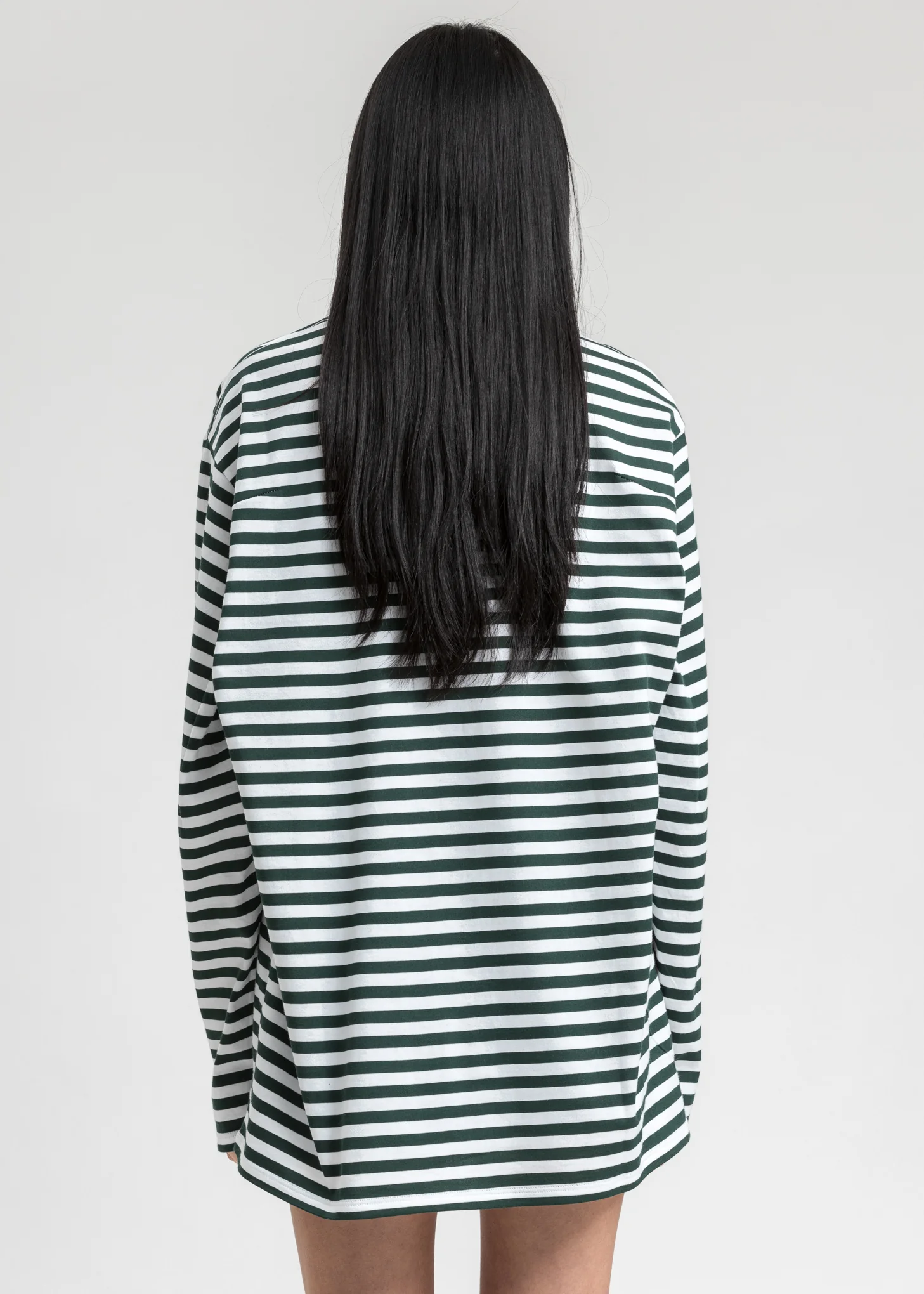 White and Green Happy Balloons Long Sleeve T-Shirt - Image 4