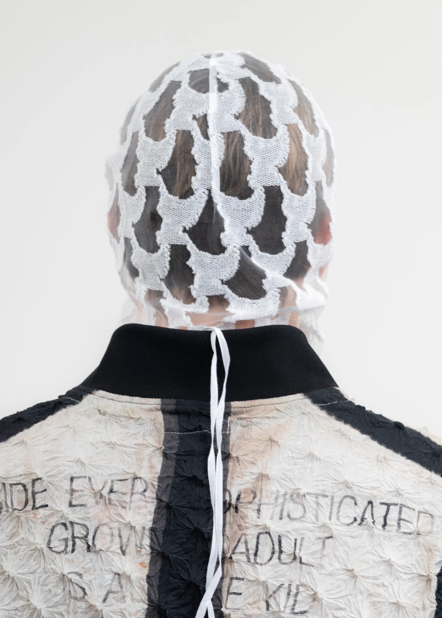 WHITE ANGEL LACE MASK - Image 2