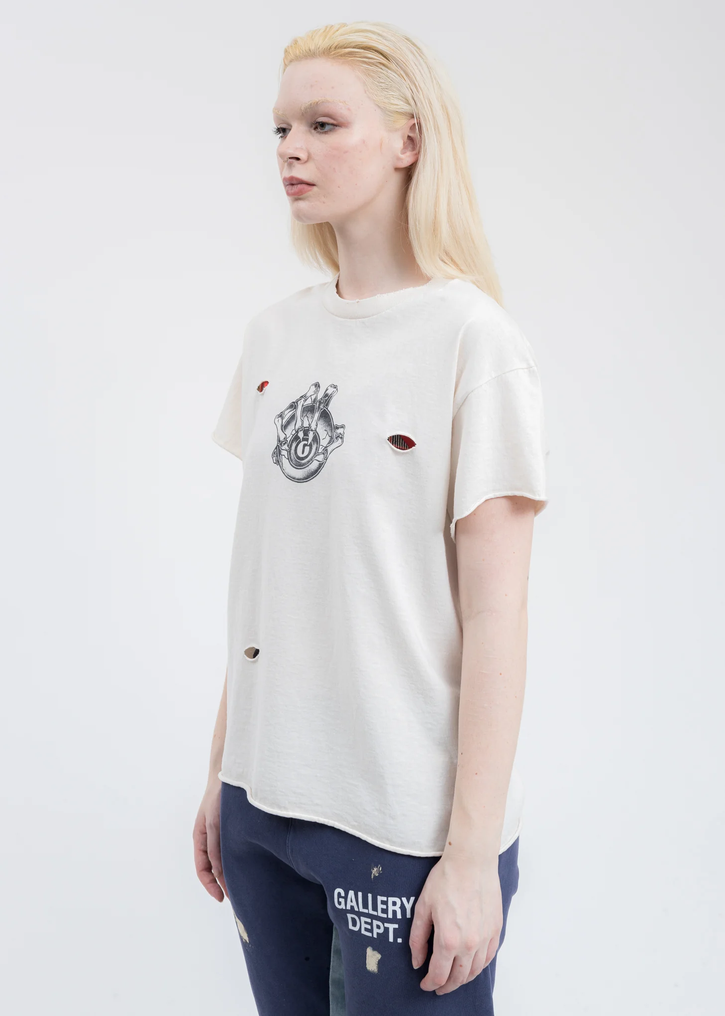 White ATK CLAW T-Shirt - Image 3