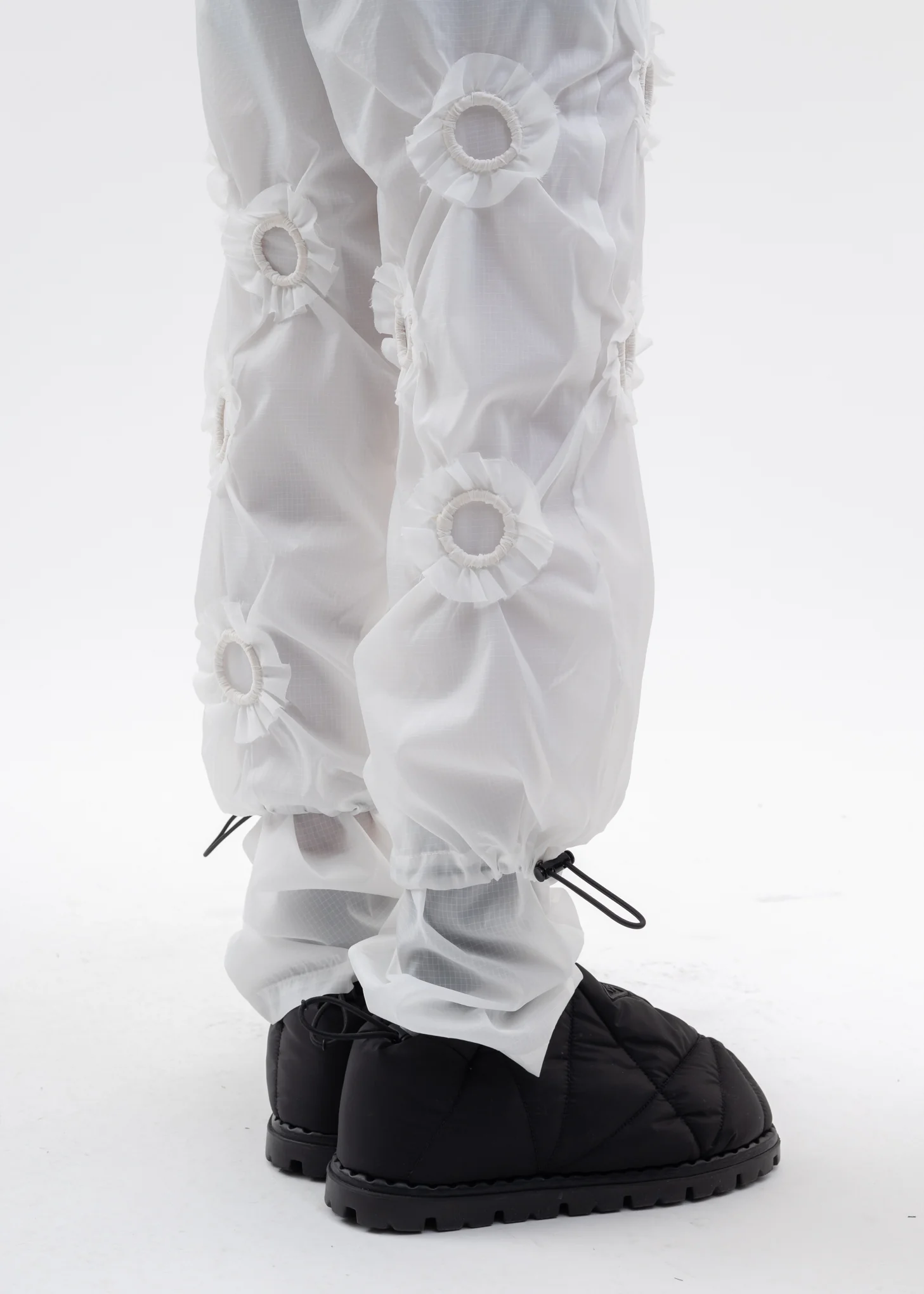 SNOW WHITE BLOOM TRACK PANTS - Image 4