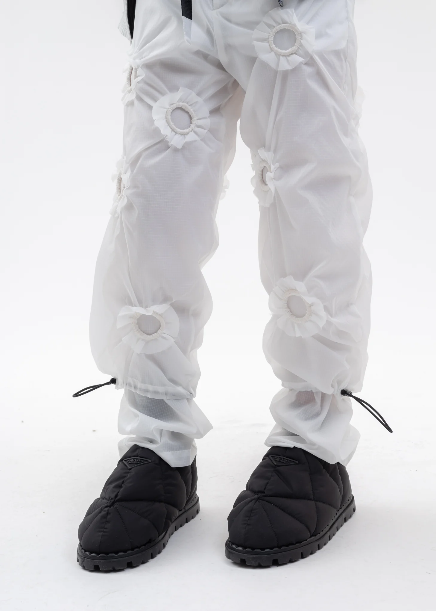 SNOW WHITE BLOOM TRACK PANTS - Image 5