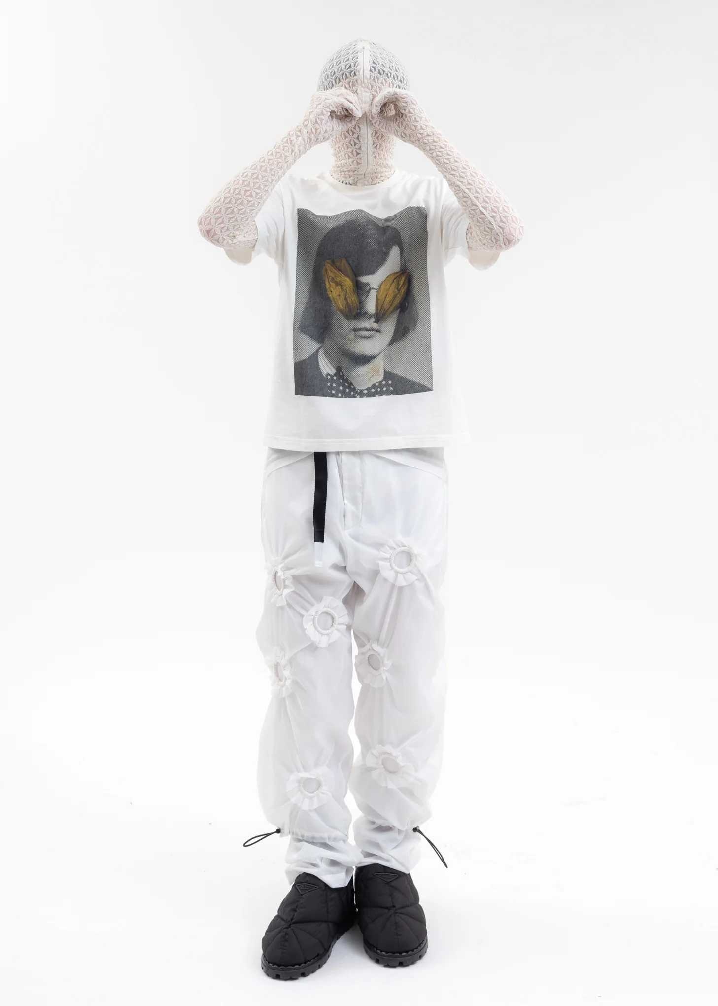 SNOW WHITE BLOOM TRACK PANTS - Image 6