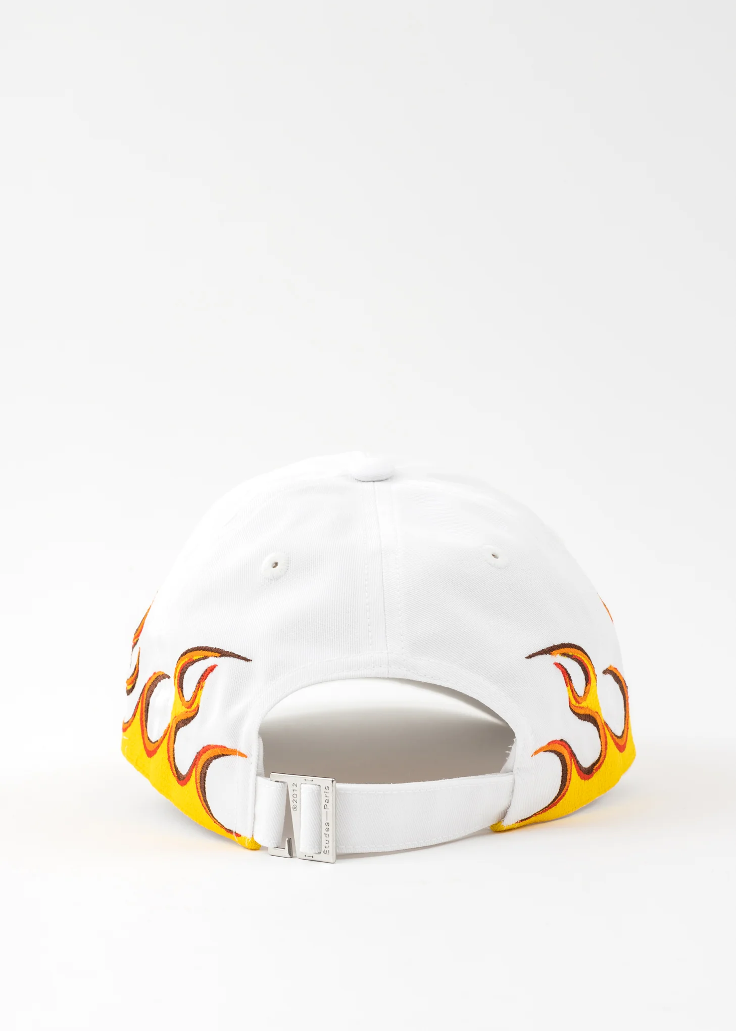 White BOOSTER FLAMING Cap - Image 6