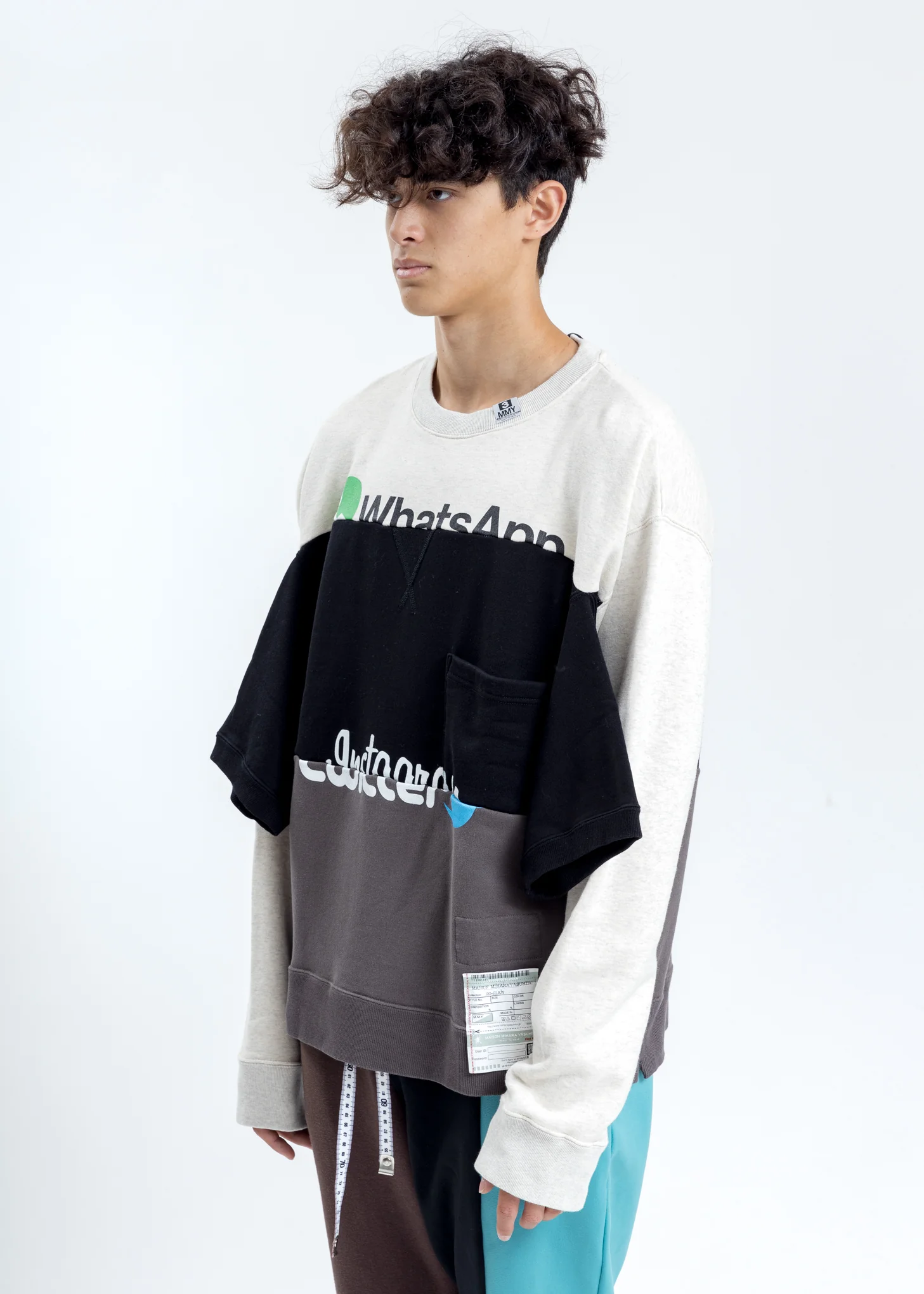 White Border Docking Pullover - Image 3