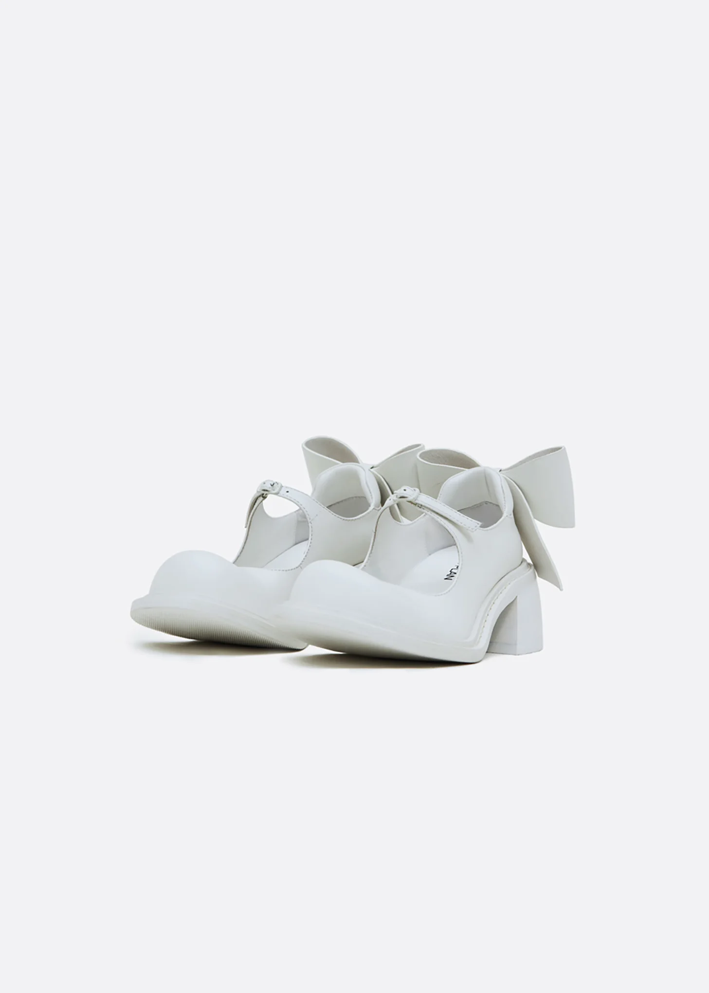 White Bow Mary Jane 7CM