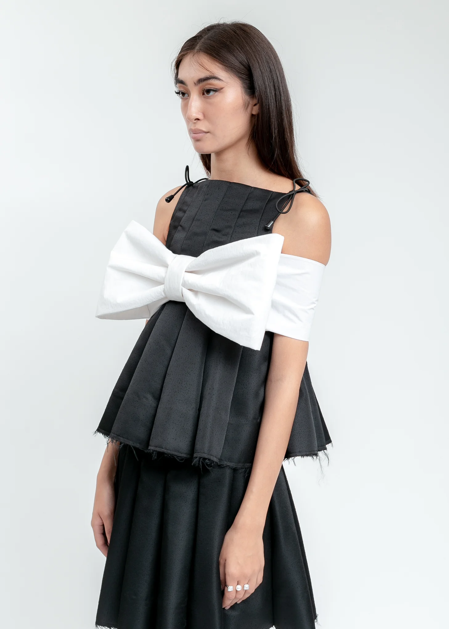 White Bow Top - Image 3