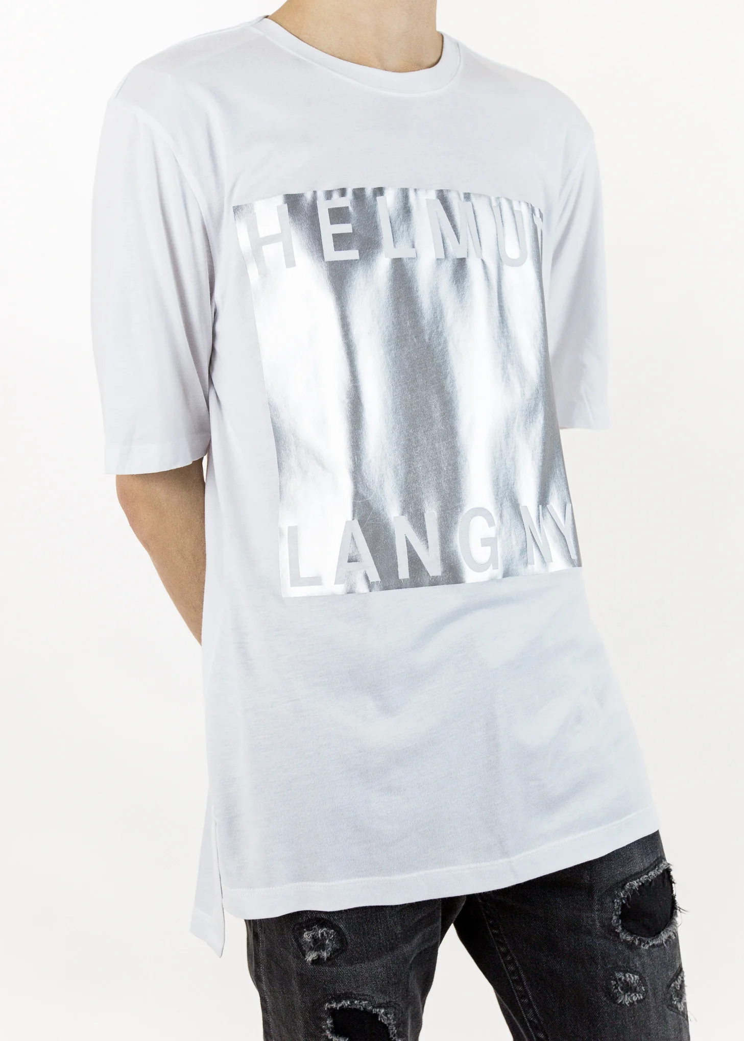 White Box Film Print T-Shirt - Image 2