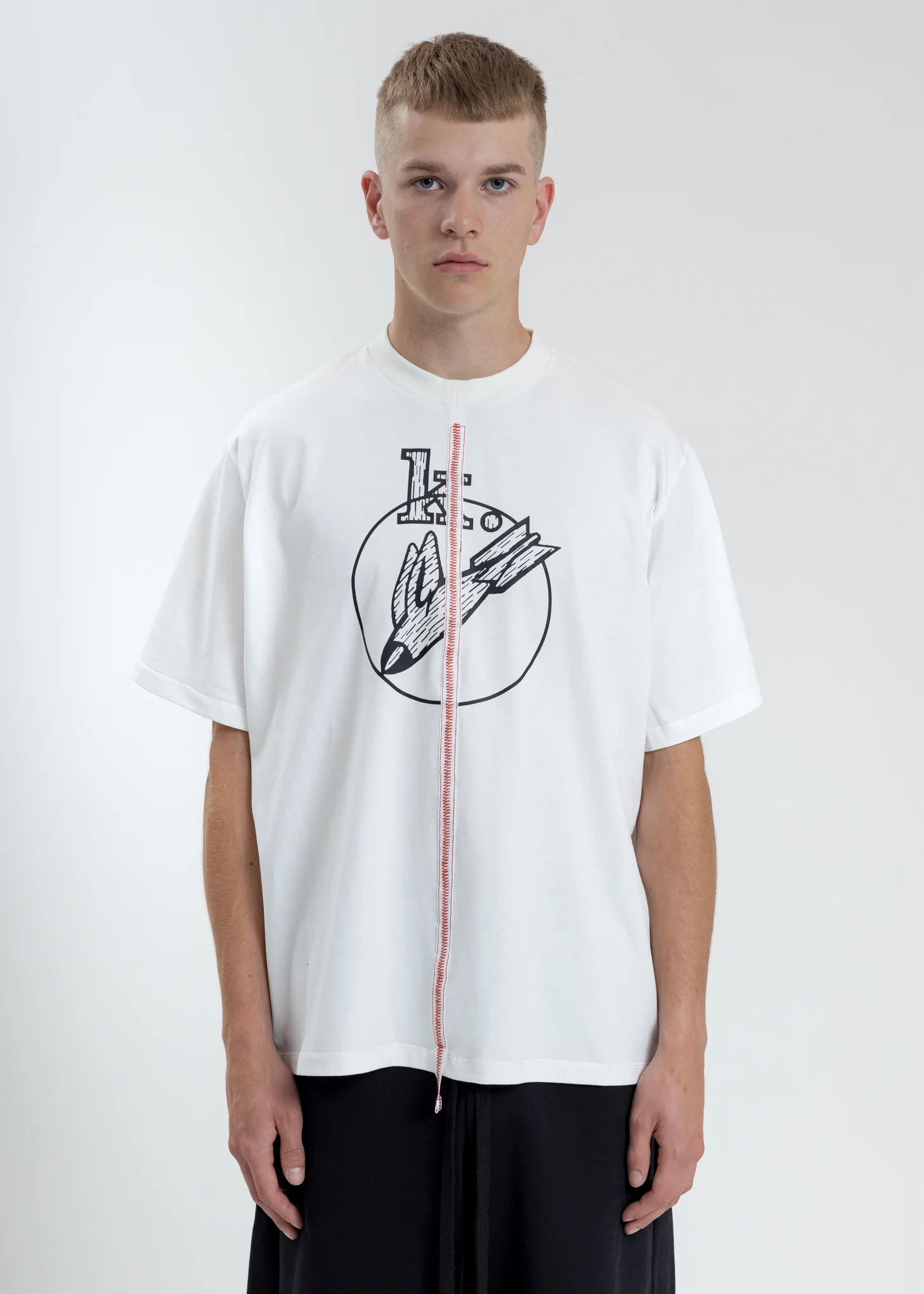 White Boxy Fit T-Shirt