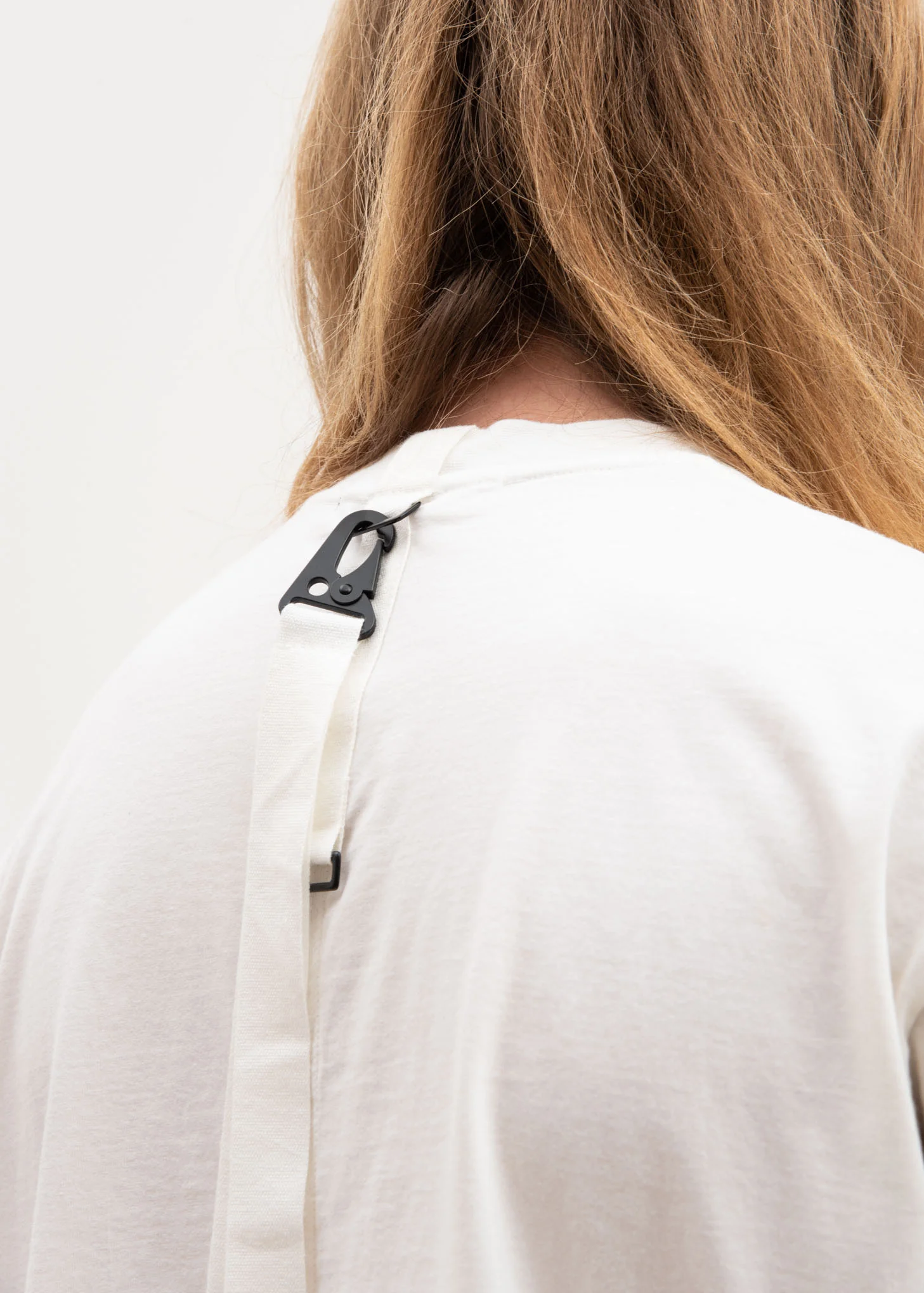 White Boxy T-Shirt 3M Logo - Image 7