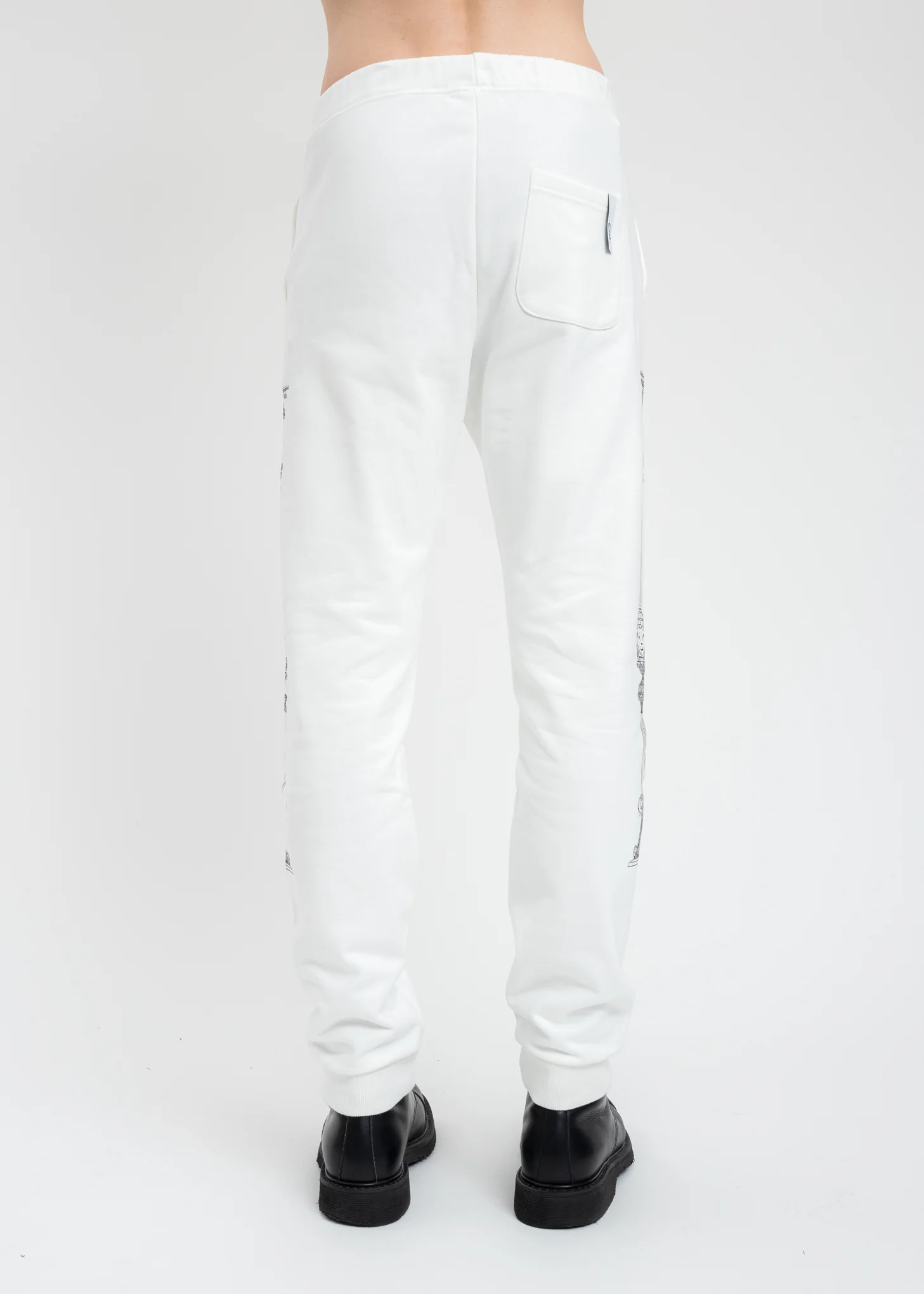 White Building Sweatpants - Image 4