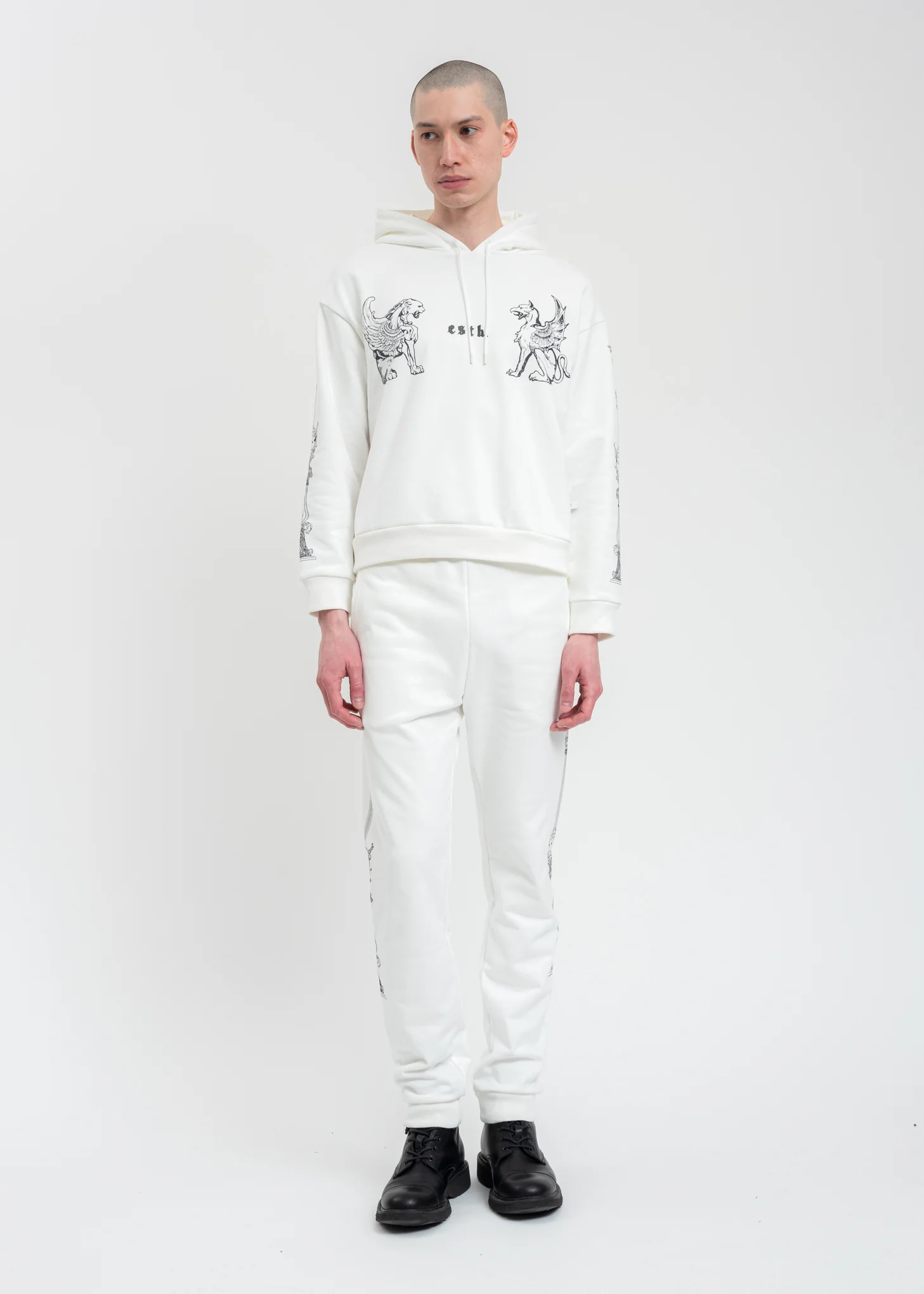 White Building Sweatpants - Image 5