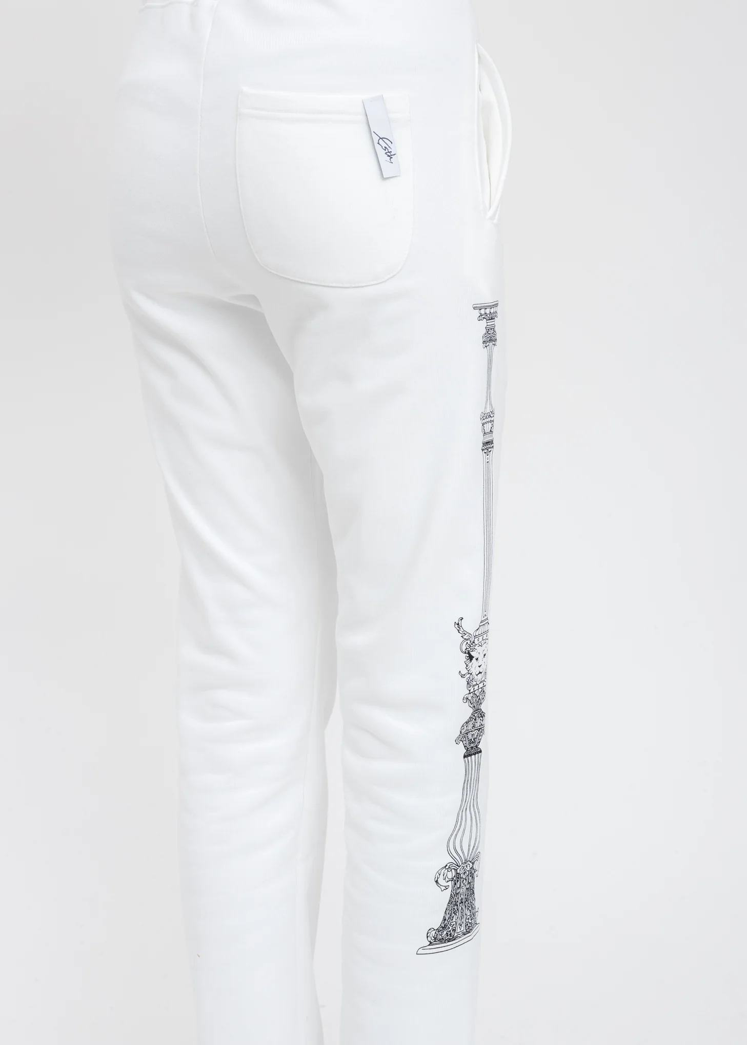 White Building Sweatpants - Image 5
