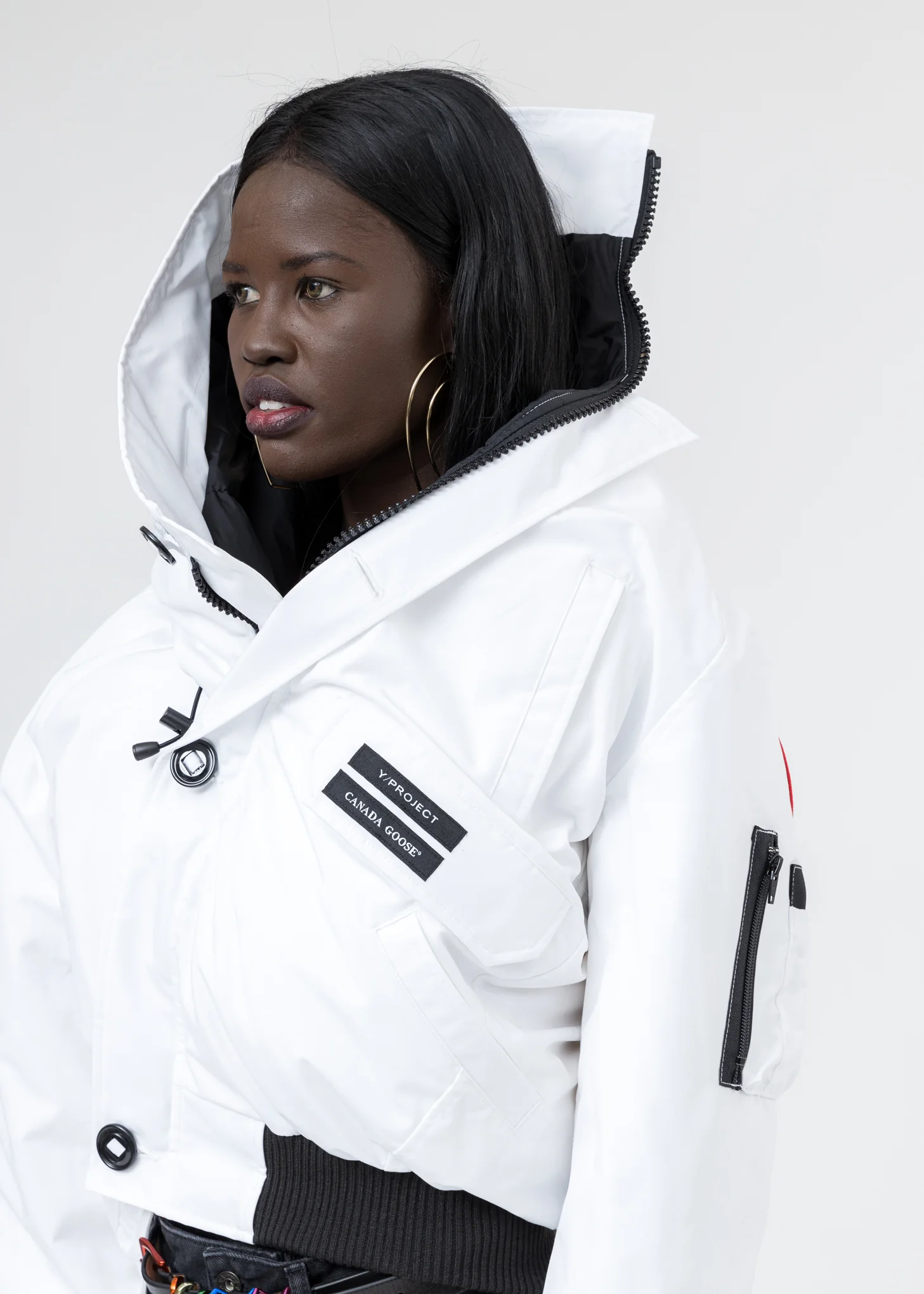 White Canada Goose Edition Down Chilliwack Jacket - Image 10