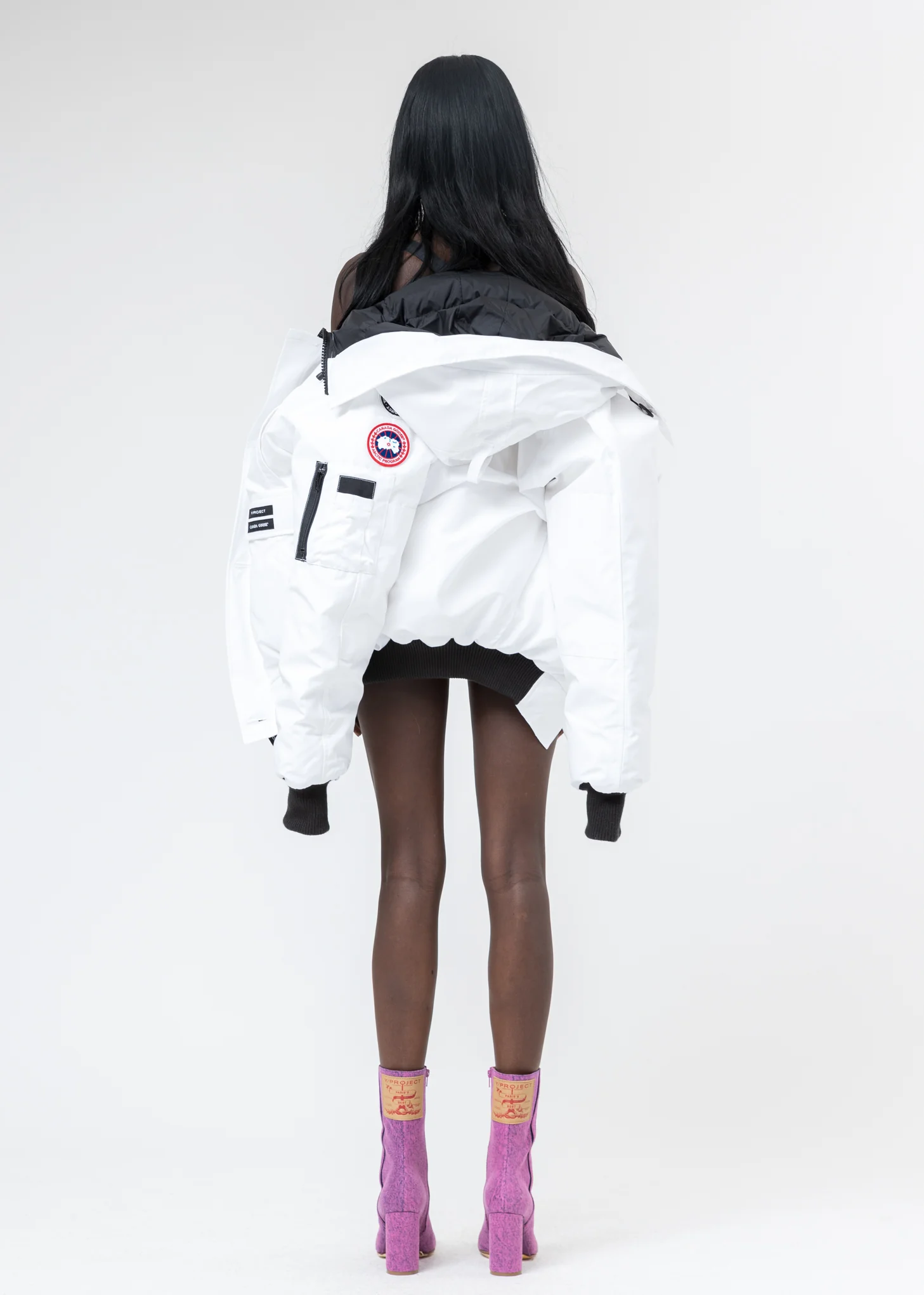White Canada Goose Edition Down Chilliwack Jacket - Image 2