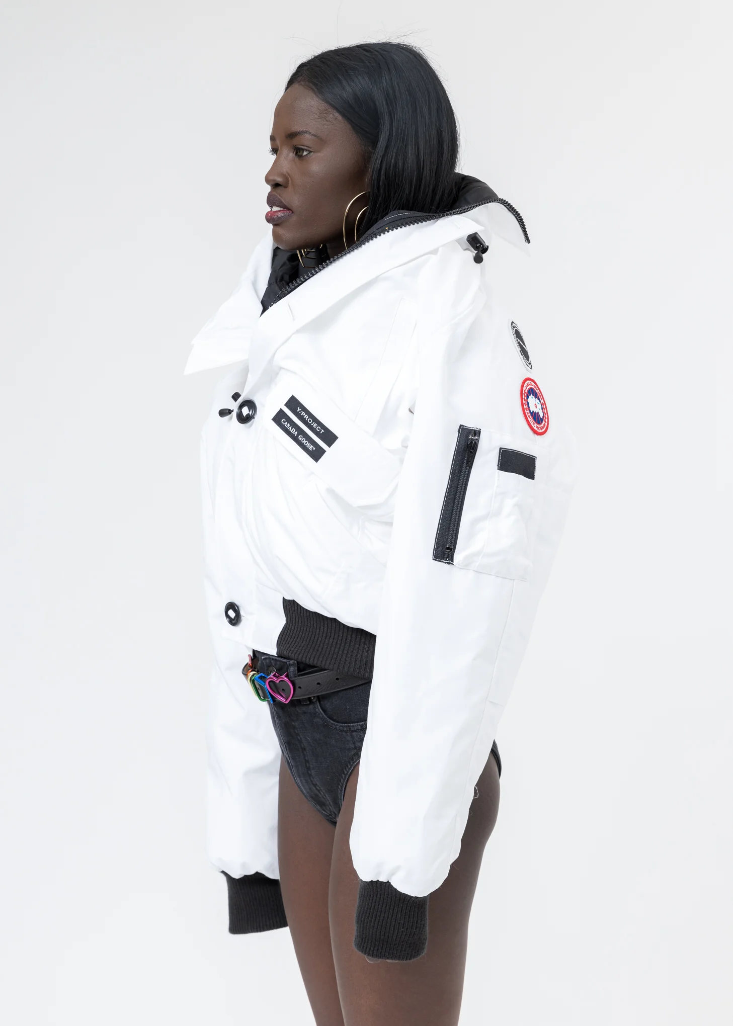 White Canada Goose Edition Down Chilliwack Jacket - Image 8