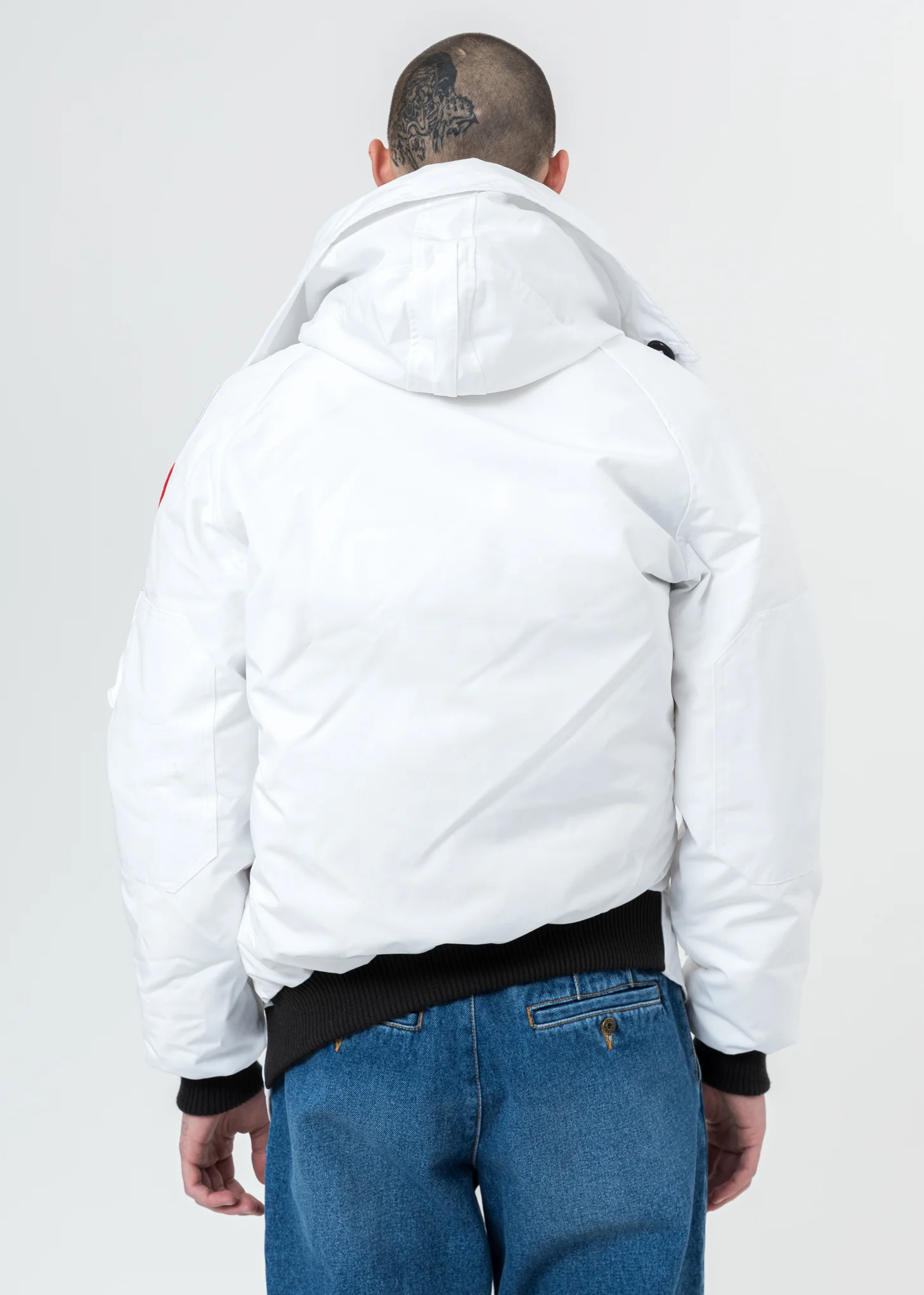 White Canada Goose Edition Down Chilliwack Jacket - Image 4