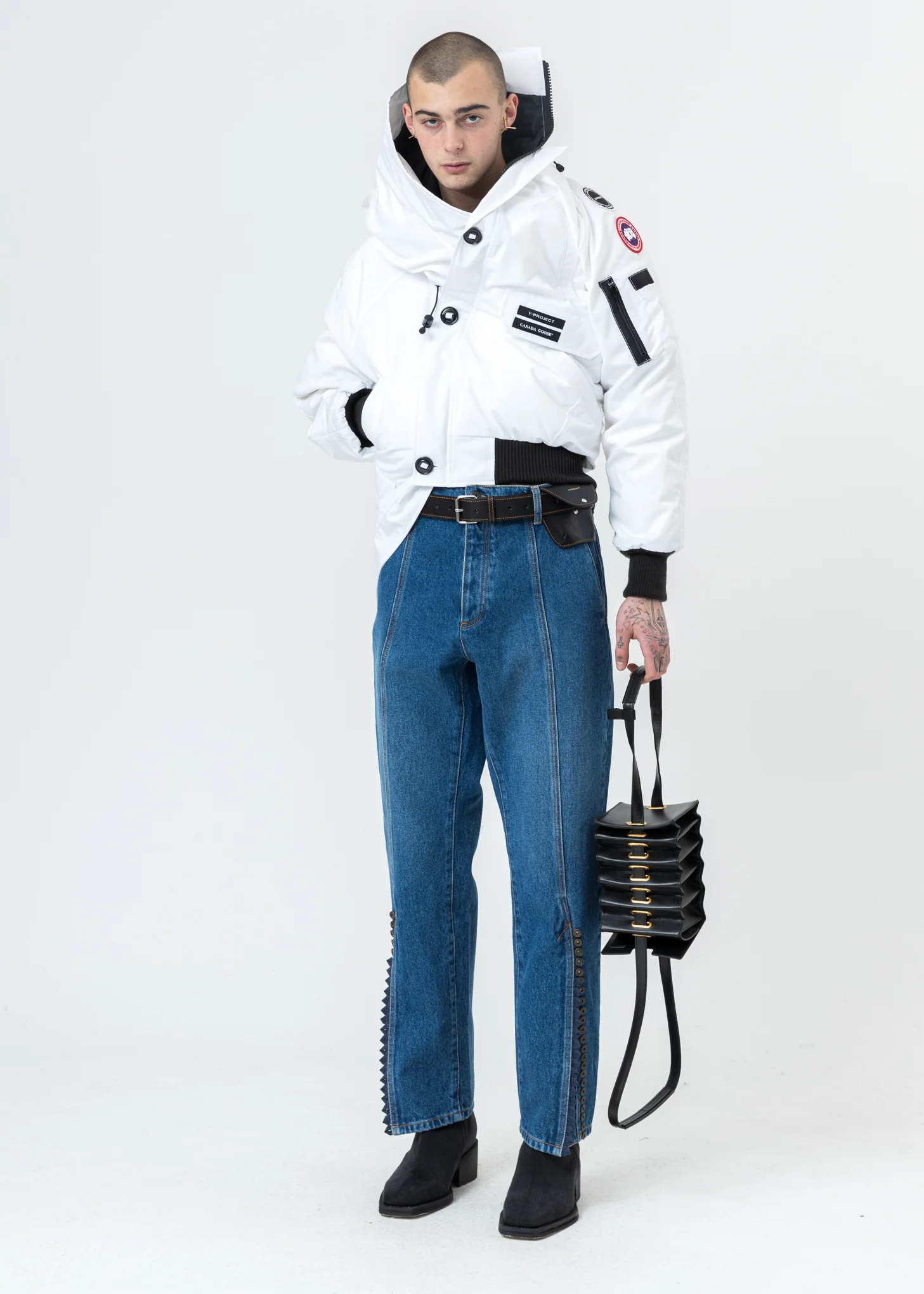 White Canada Goose Edition Down Chilliwack Jacket - Image 5