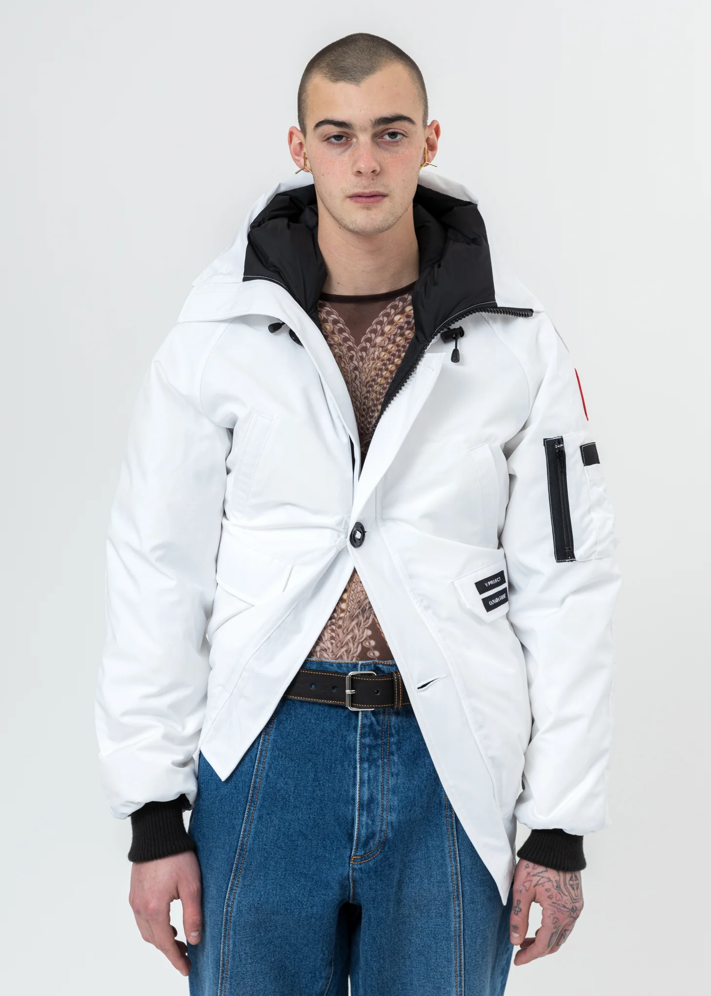 White Canada Goose Edition Down Chilliwack Jacket - Image 6