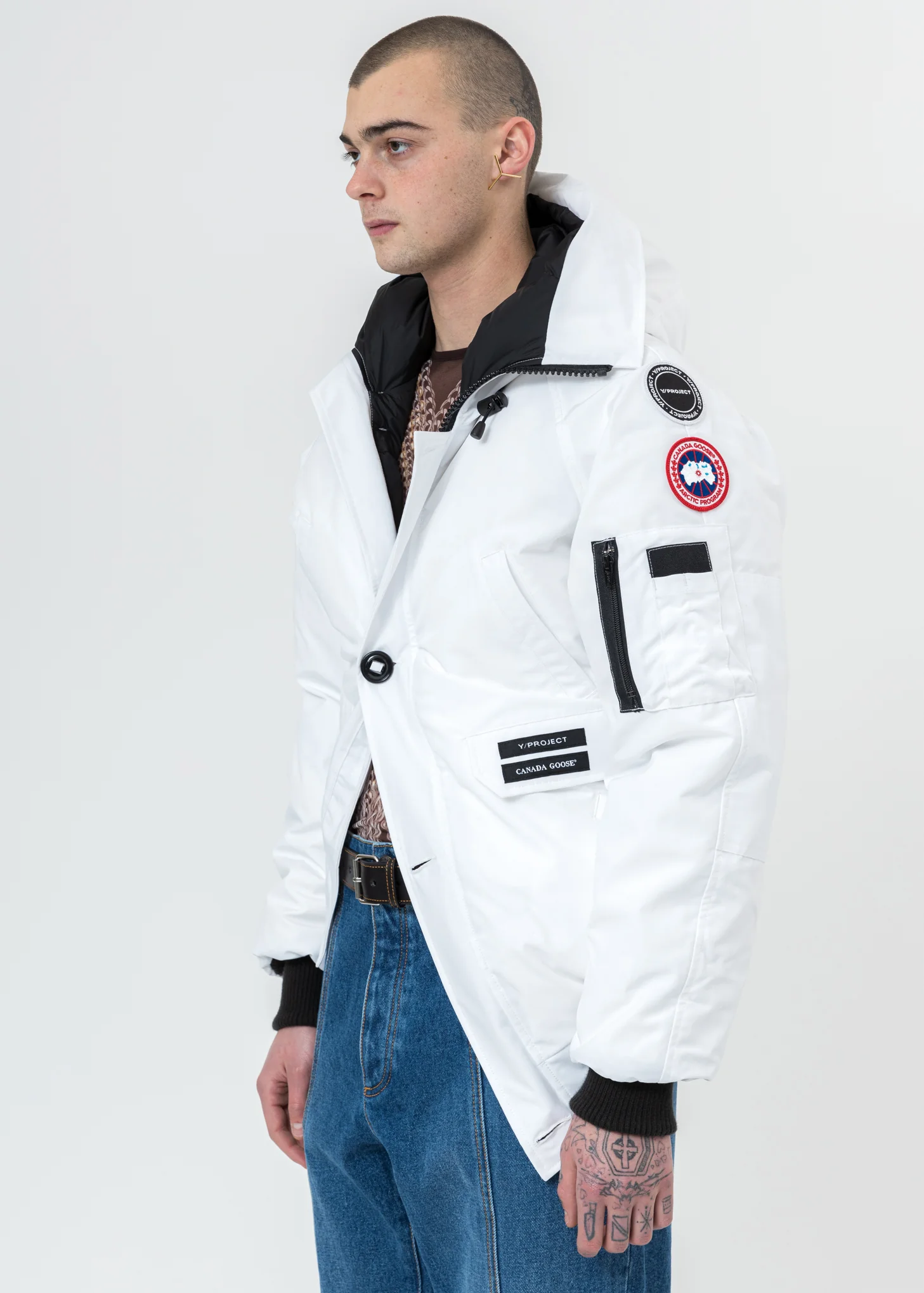 White Canada Goose Edition Down Chilliwack Jacket - Image 8
