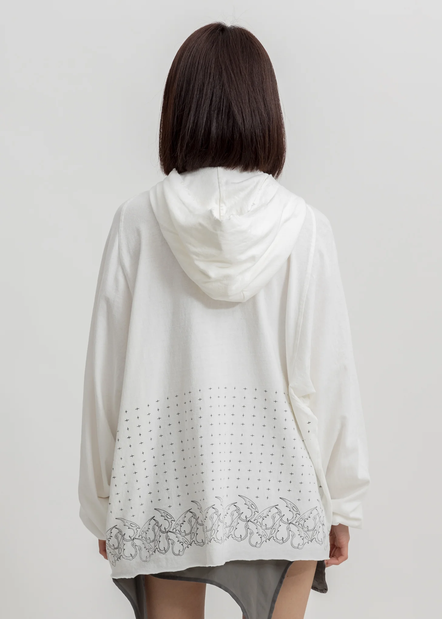 White Chained Hoodie - Image 4