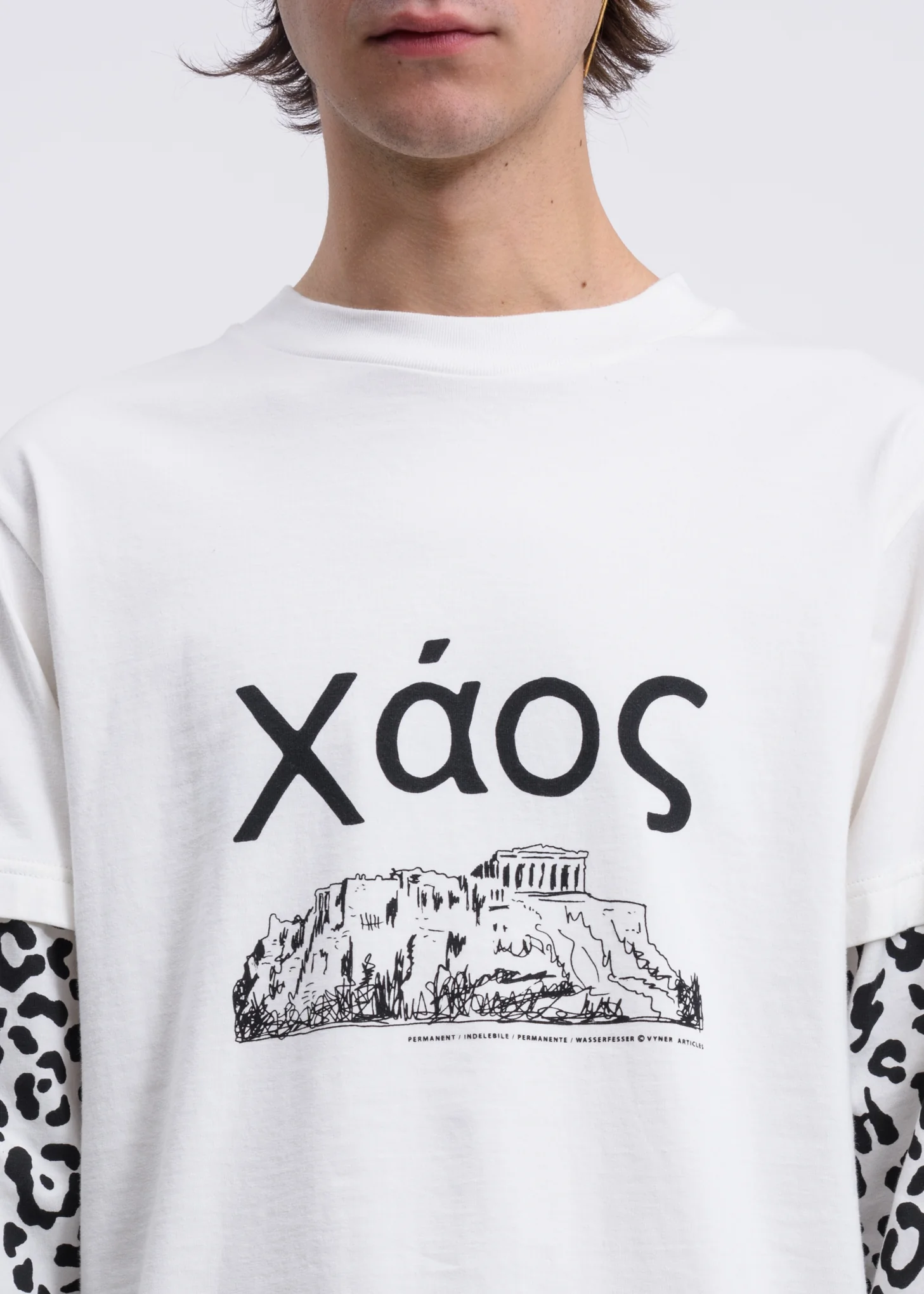 White Chaos Leopard Long Sleeve - Image 3