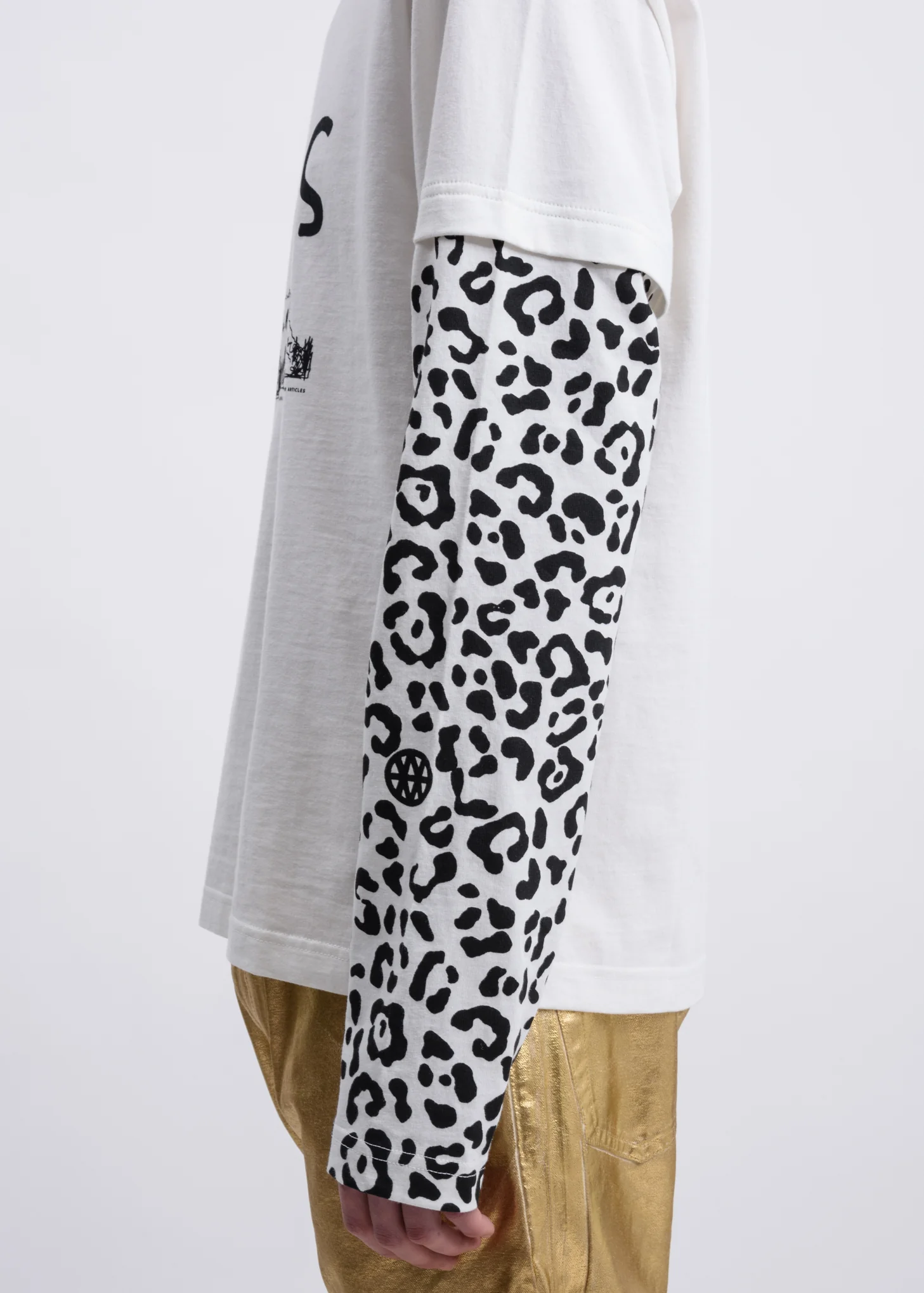 White Chaos Leopard Long Sleeve - Image 4