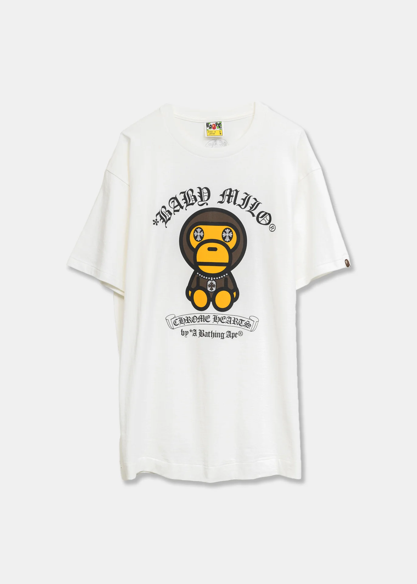 White Chrome Hearts x A Bathing Ape T-Shirt