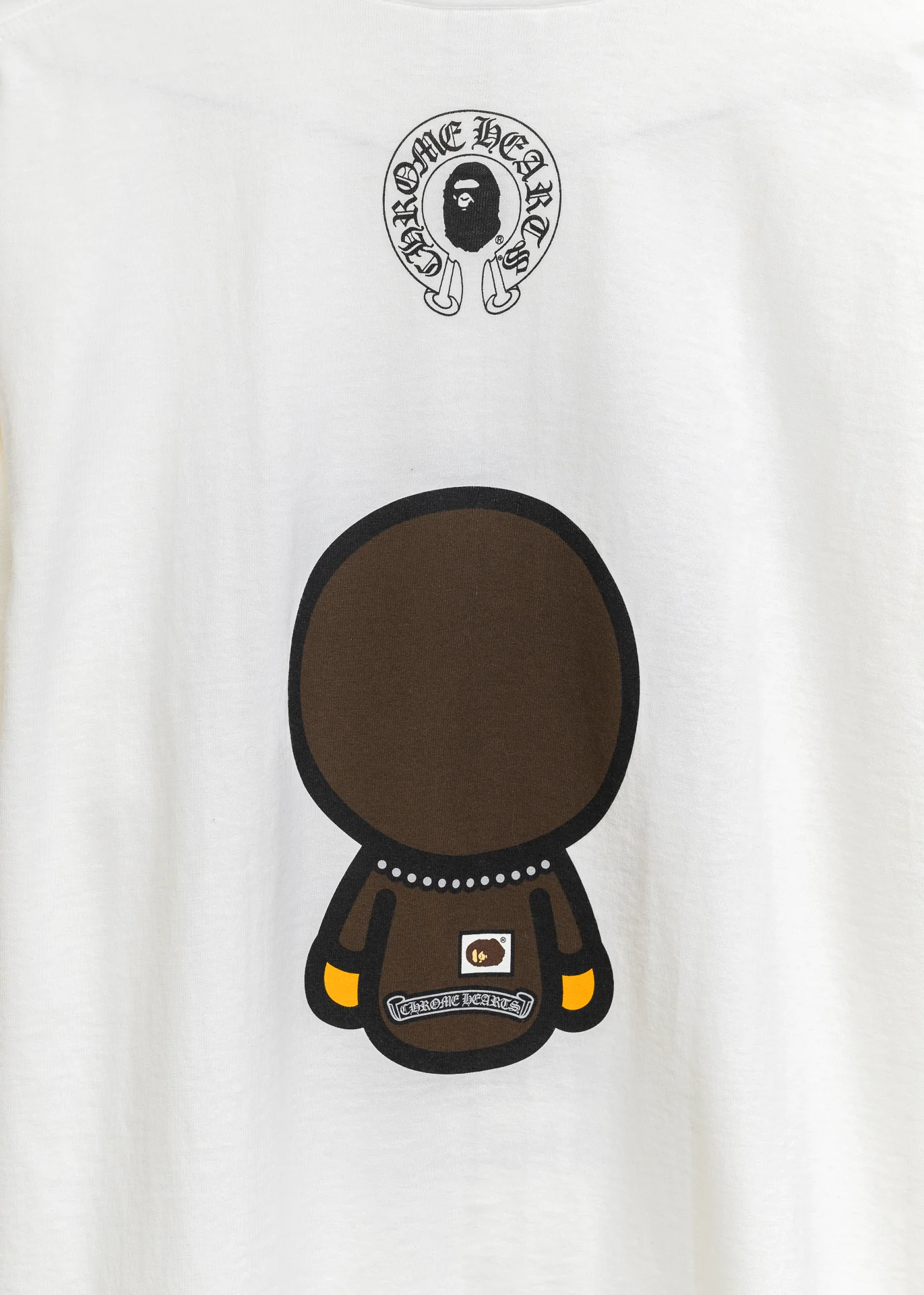 White Chrome Hearts x A Bathing Ape T-Shirt - Image 4