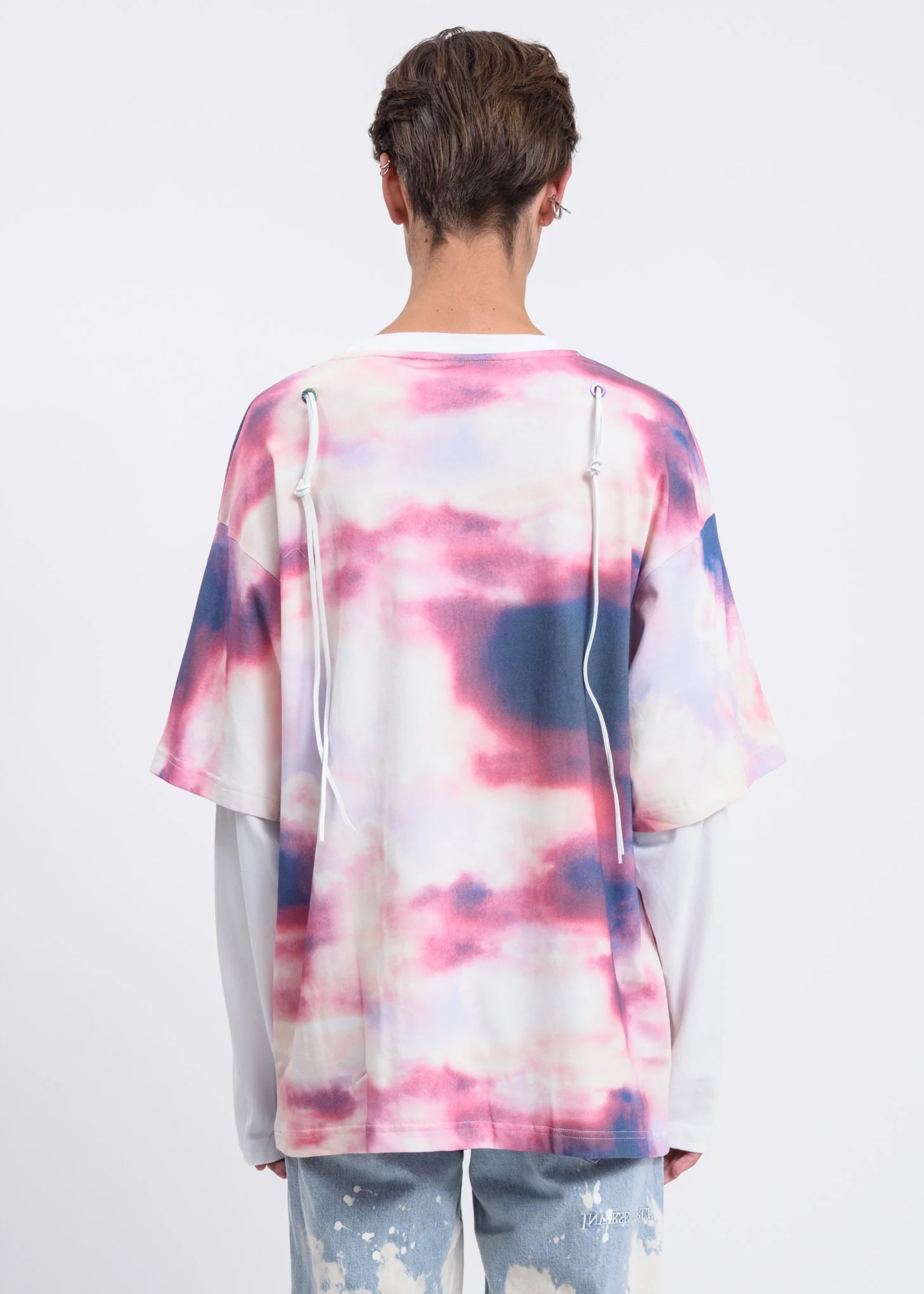 White Clouds Double Layer Long Sleeve - Image 2