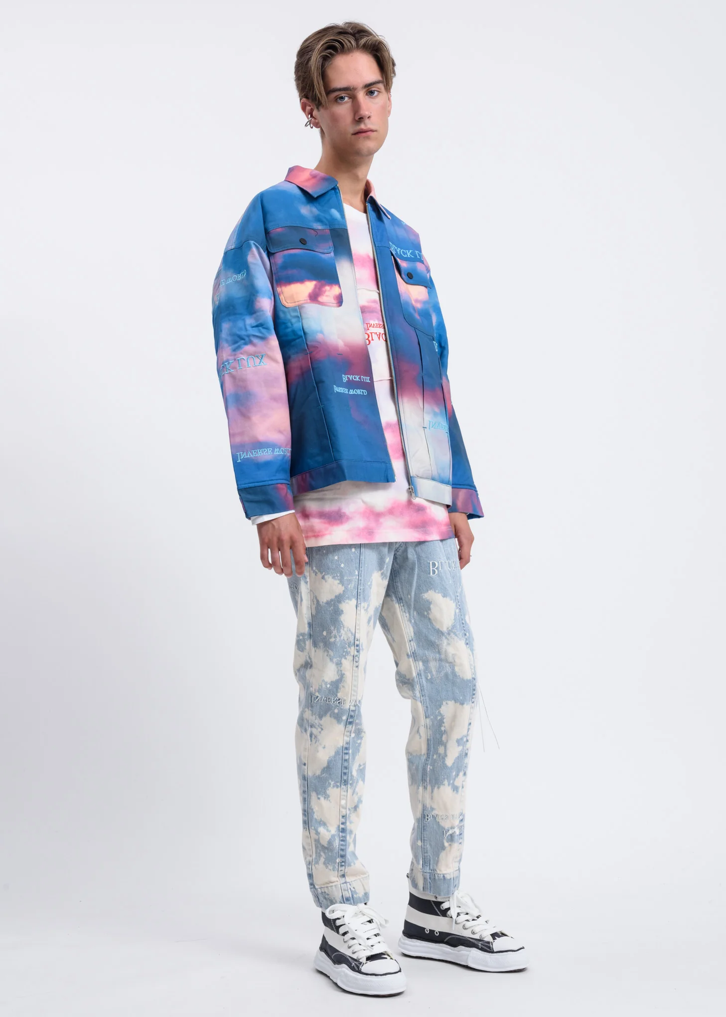 White Clouds Double Layer Long Sleeve - Image 5