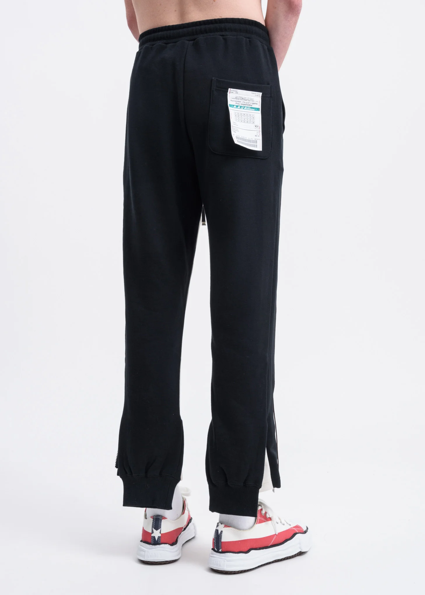 White Combined Track Pants - Image 2
