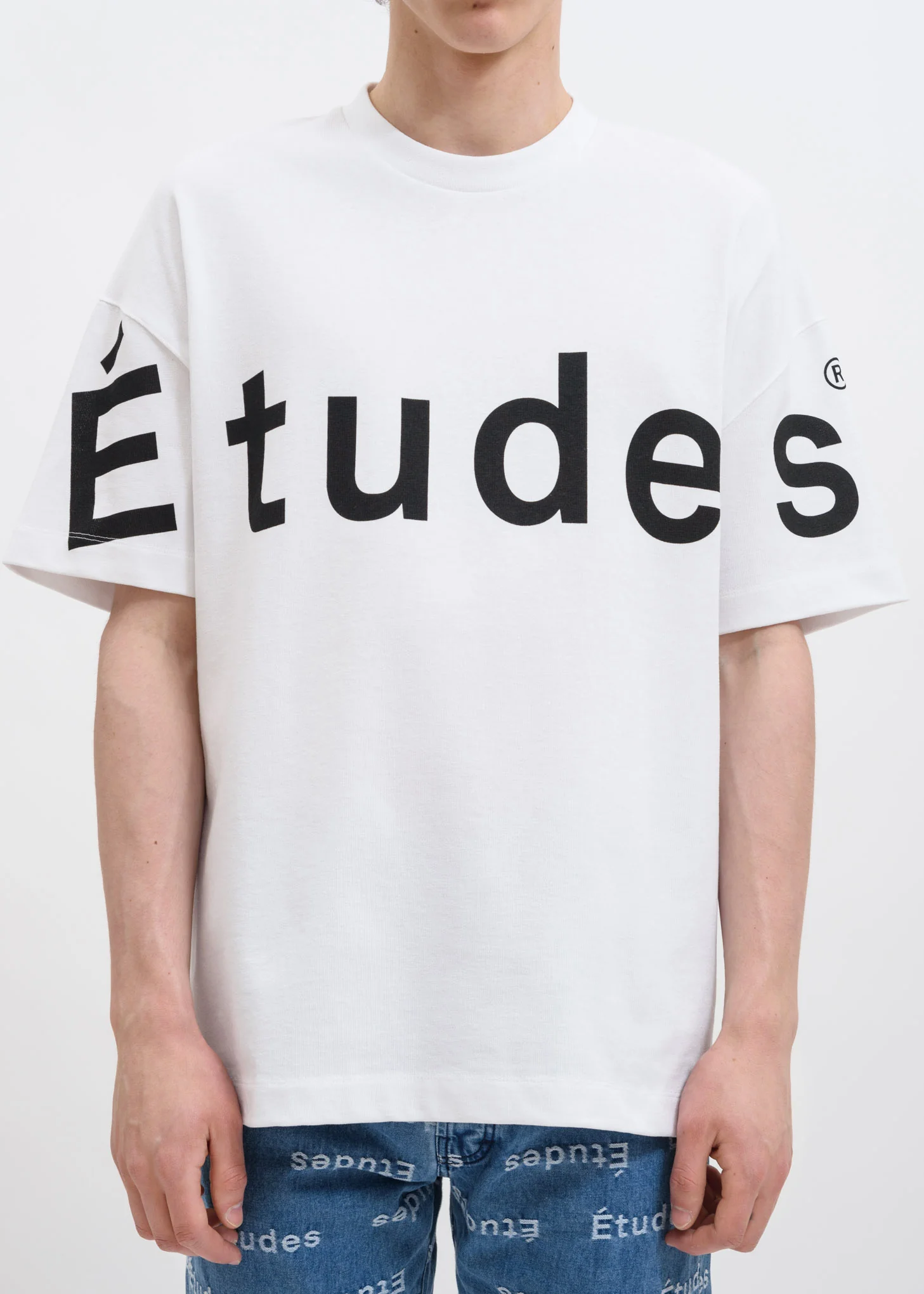 White Contributor Logo T-Shirt - Image 3