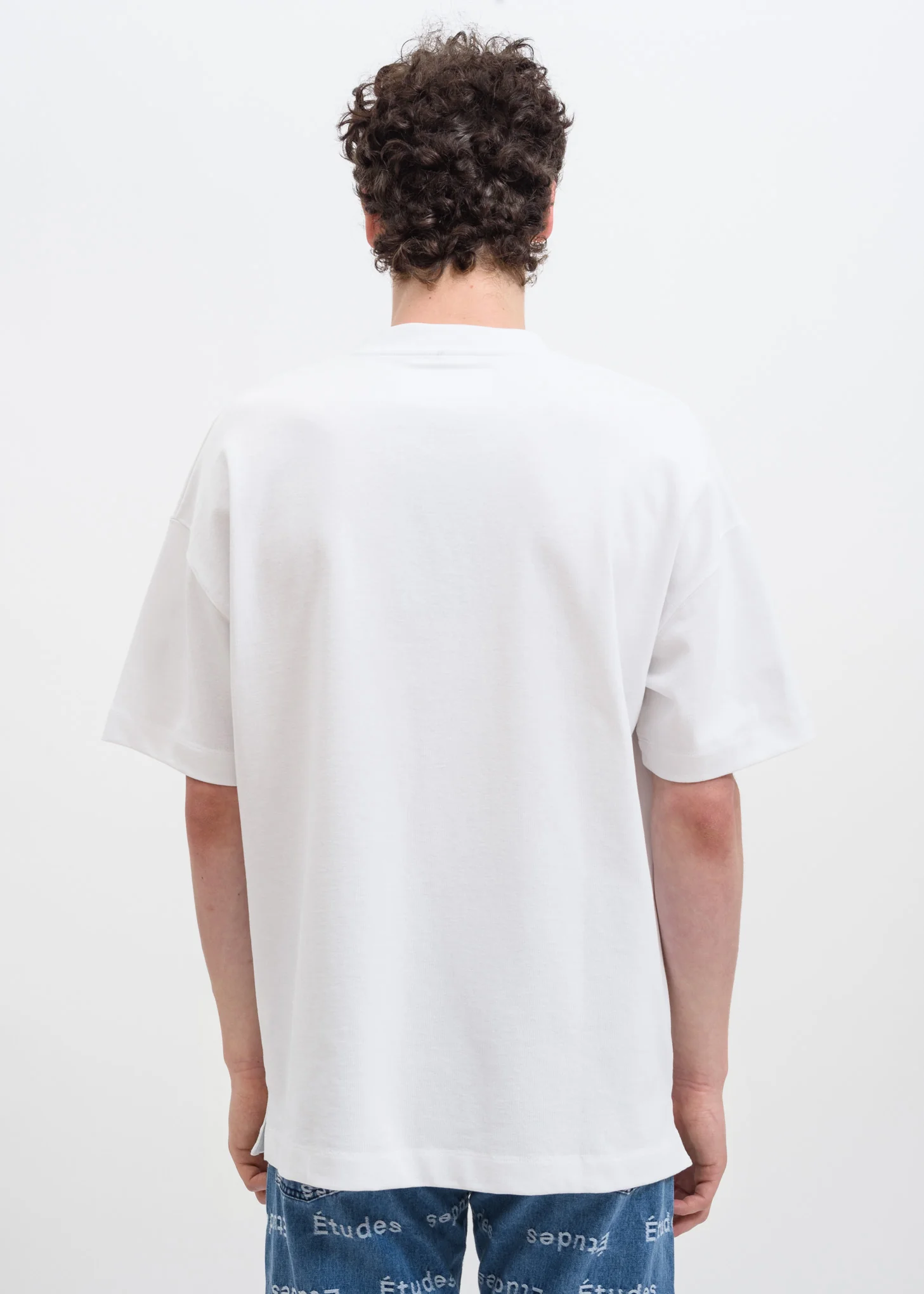 White Contributor Logo T-Shirt - Image 4