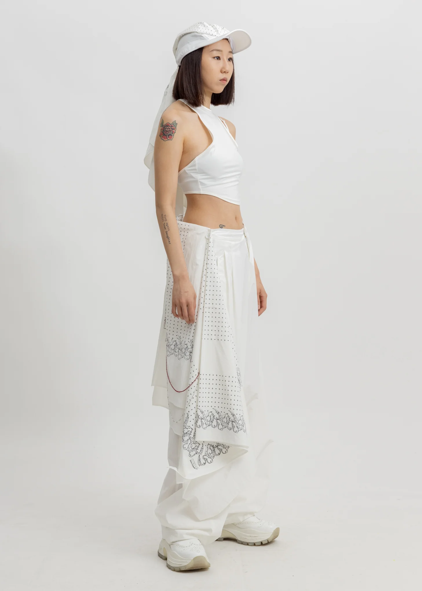 White Crescent Top - Image 4