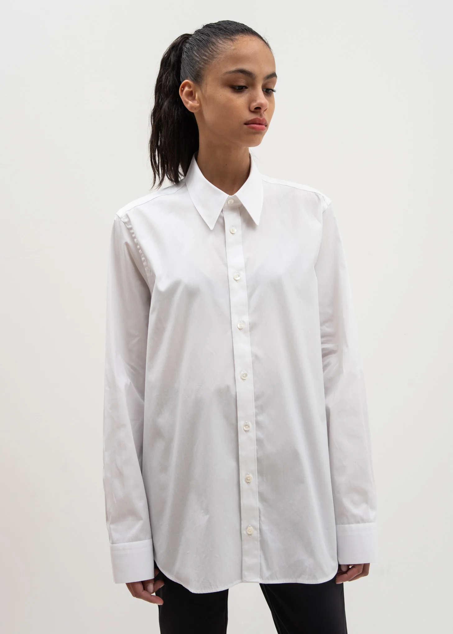 White Crimson Logo Shirt - Image 2
