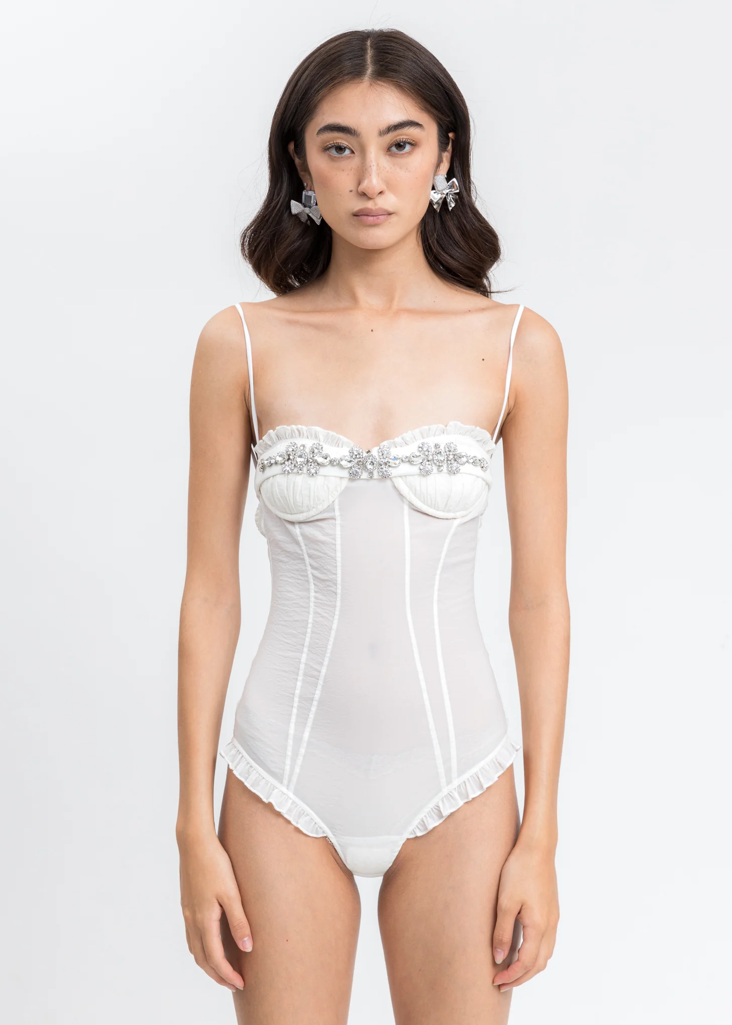 White Crystal Lingerie