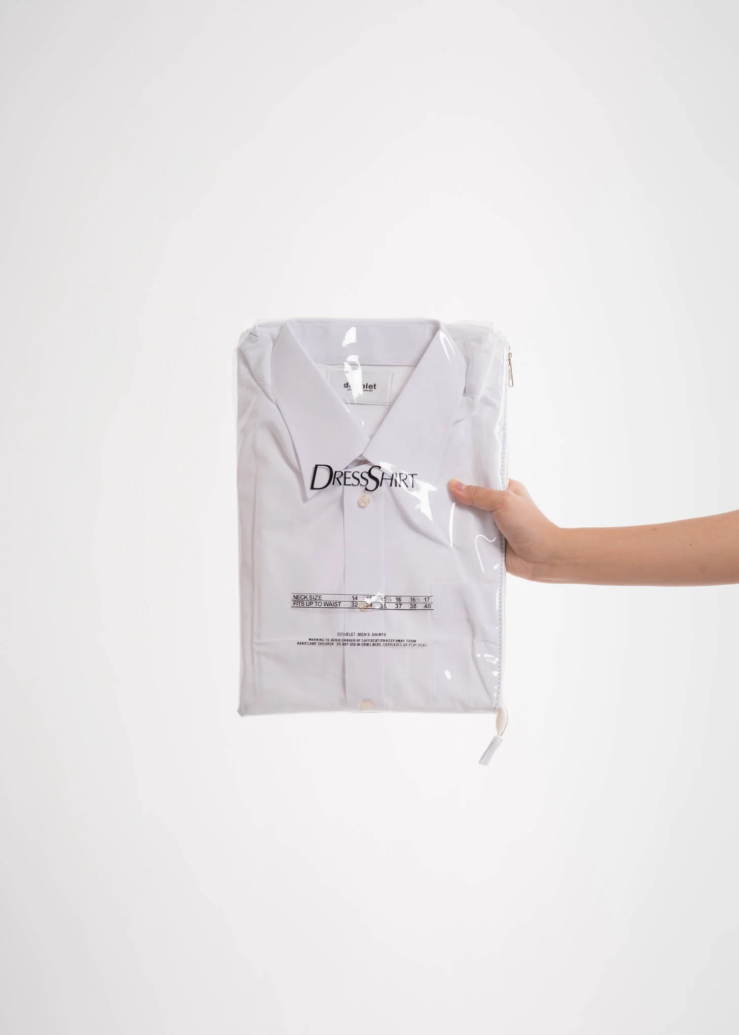 White Deadstock Package Clutch - Image 3